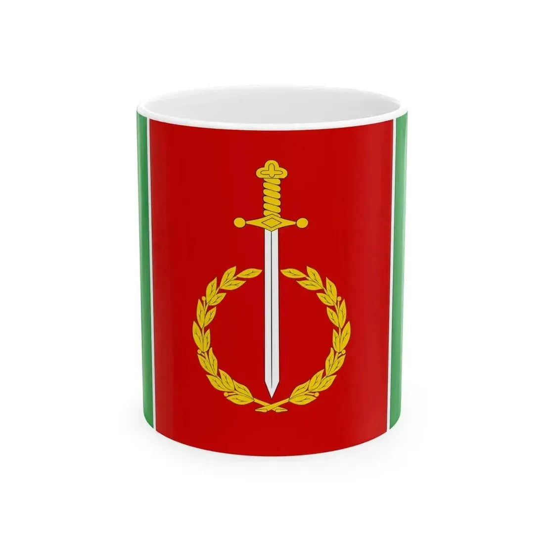 FLA Partyzany Kirovskyi Krym (Russia) White Coffee Mug 11oz - Go Mug Yourself