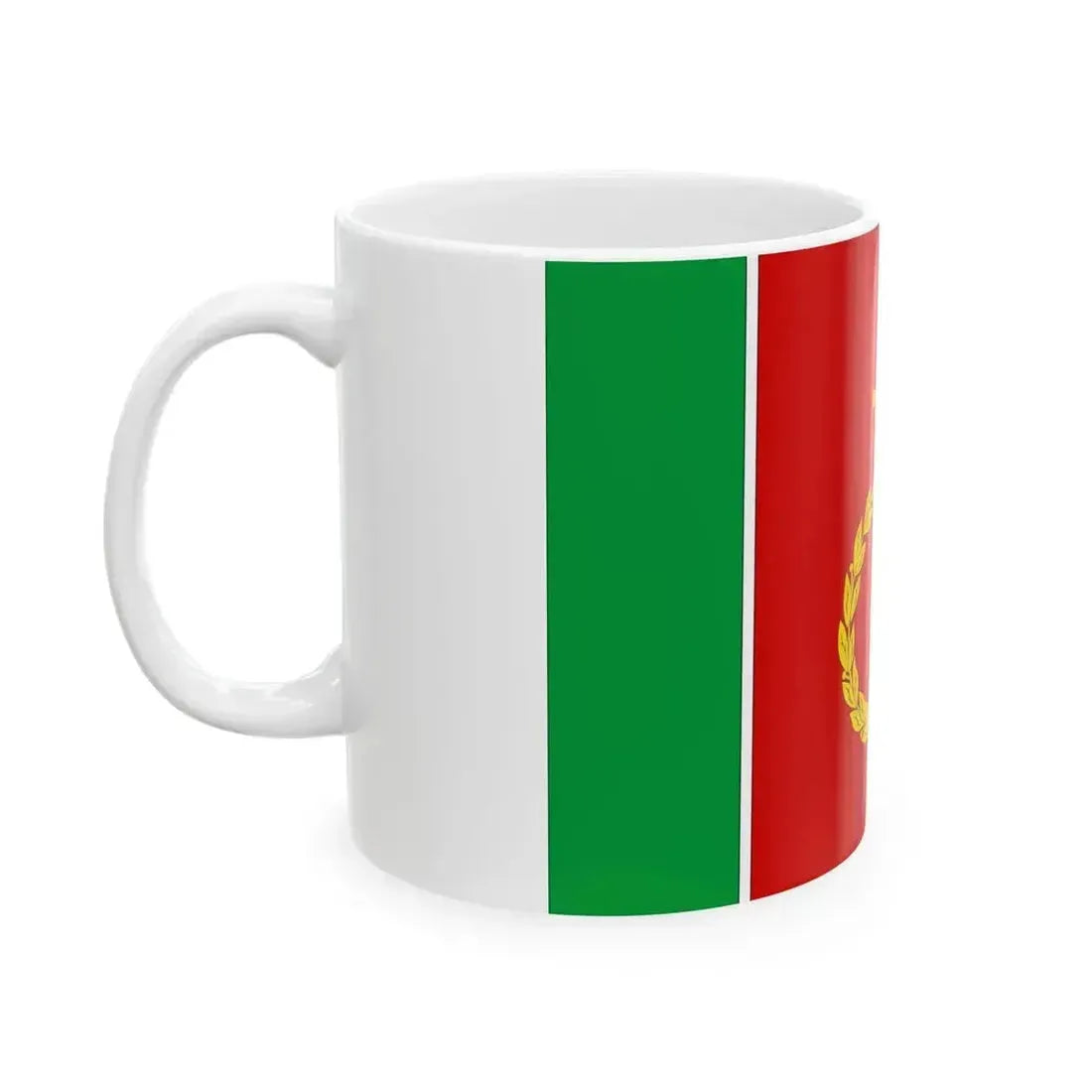 FLA Partyzany Kirovskyi Krym (Russia) White Coffee Mug - Go Mug Yourself