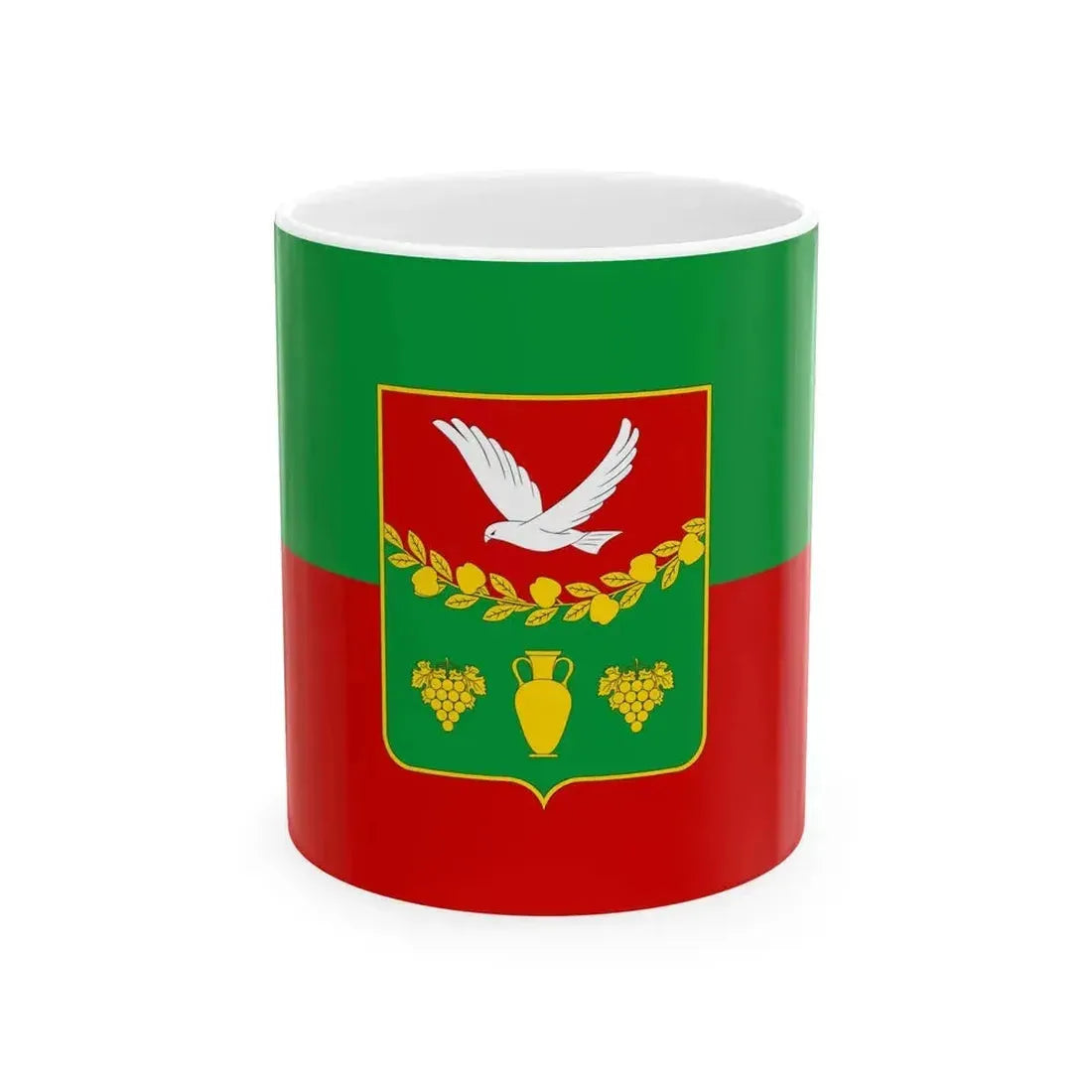 FLA Pervomaiske Kirovskyi Crimea (Russia) White Coffee Mug 11oz - Go Mug Yourself