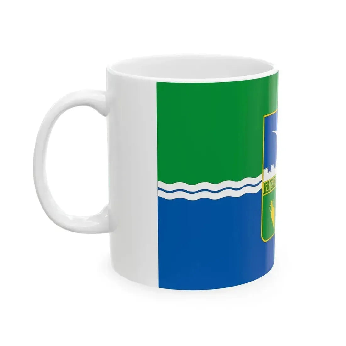 FLA Pryvitne Alushta Krym (Russia) White Coffee Mug - Go Mug Yourself