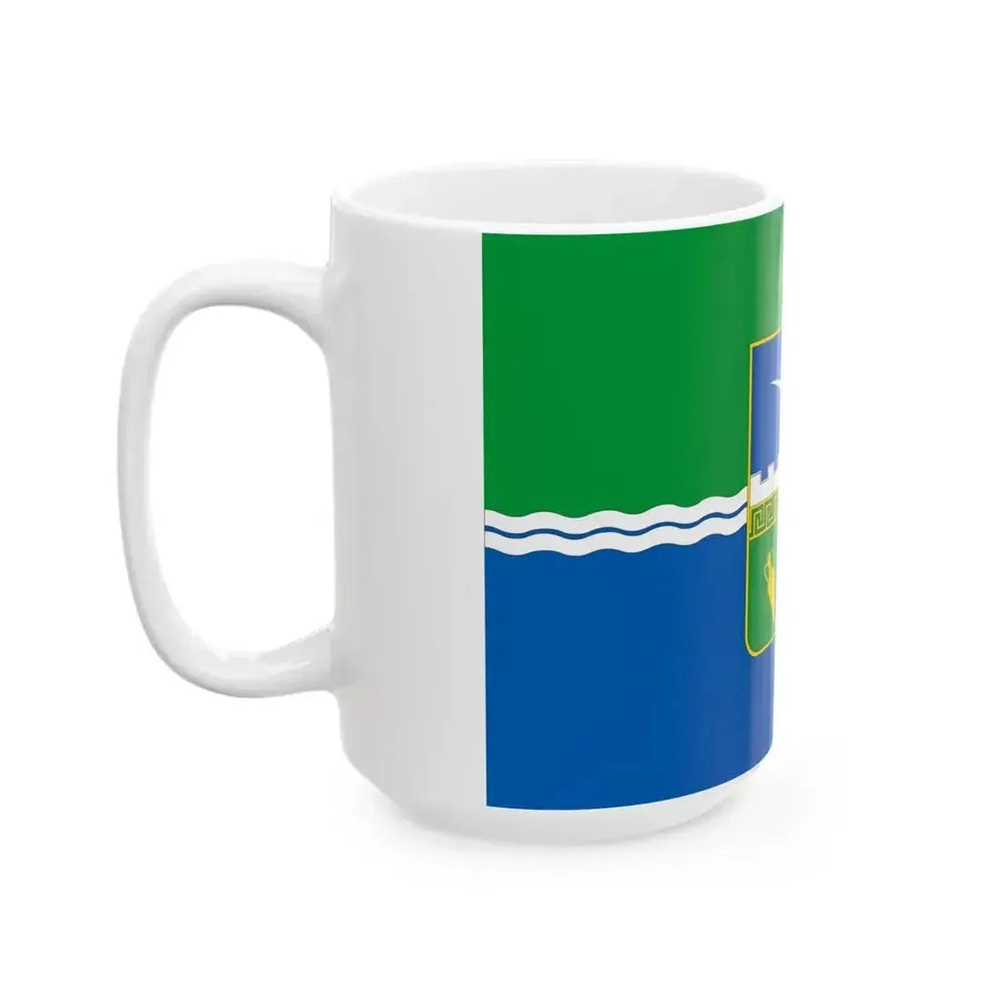 FLA Pryvitne Alushta Krym (Russia) White Coffee Mug - Go Mug Yourself