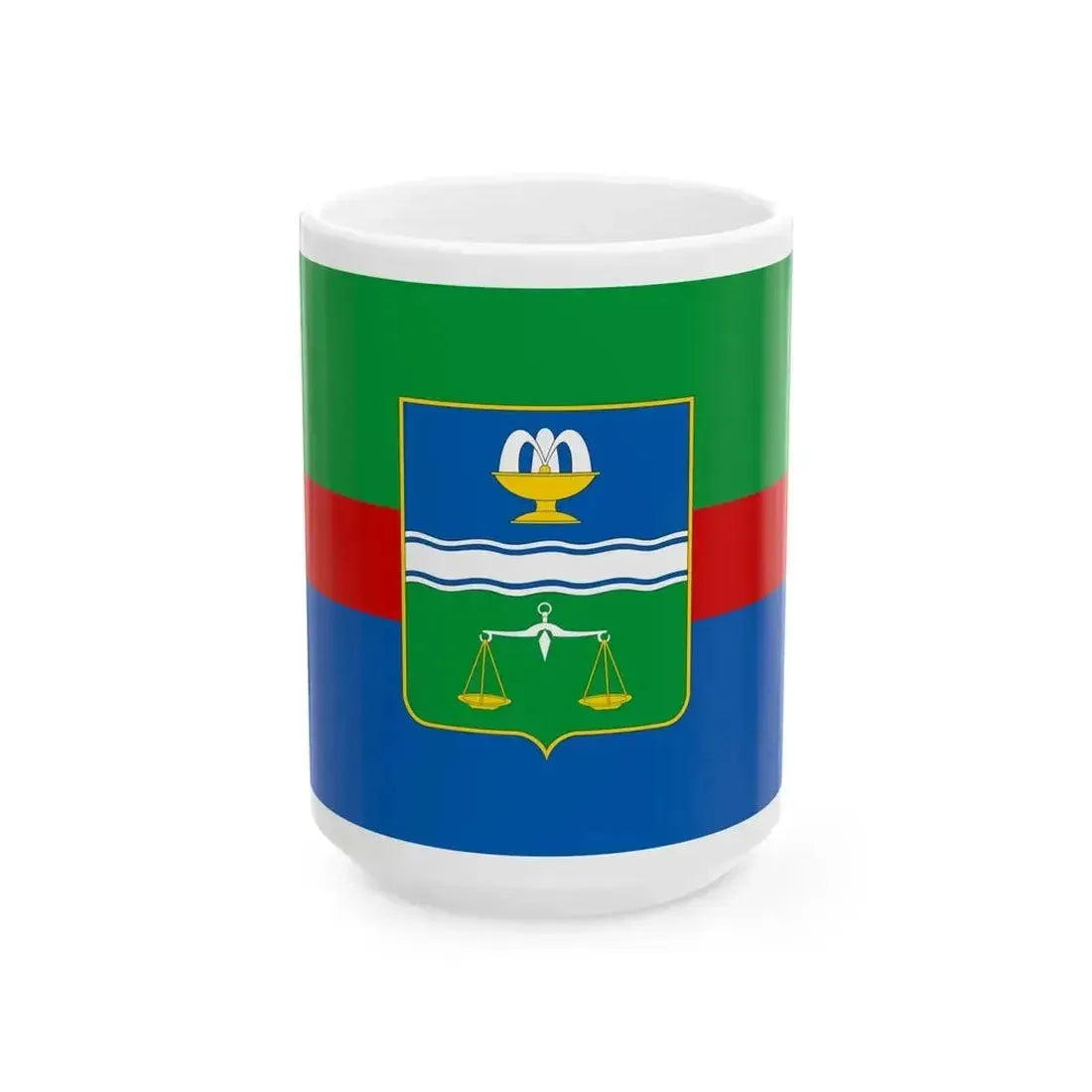 FLA Pryvitne Kirovskyi Krym (Russia) White Coffee Mug 15oz - Go Mug Yourself