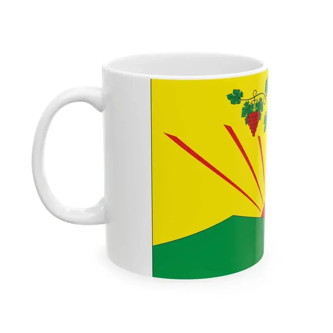 FLA Soniachna Dolyna Sudatska Crimea (Russia) White Coffee Mug - Go Mug Yourself