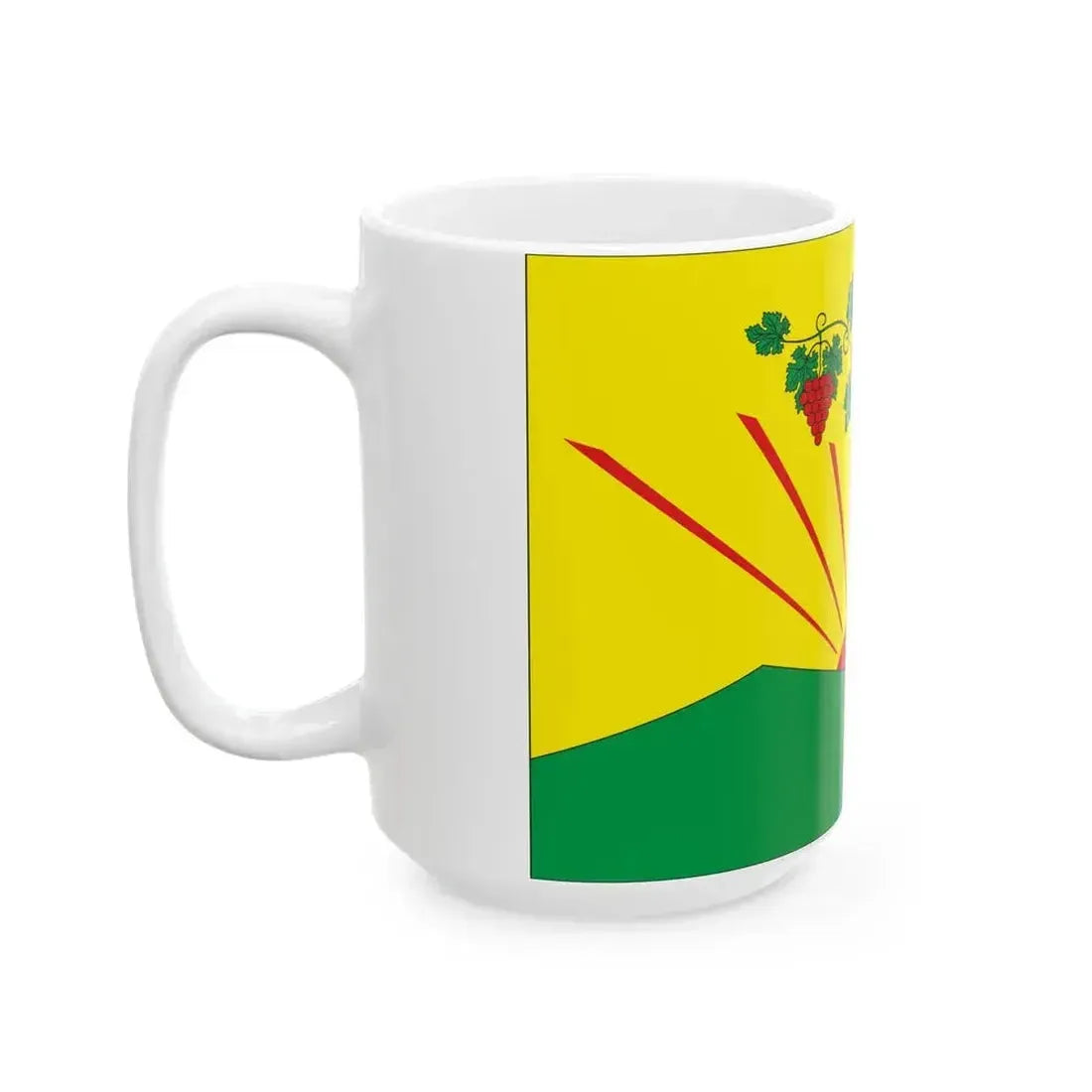 FLA Soniachna Dolyna Sudatska Crimea (Russia) White Coffee Mug - Go Mug Yourself