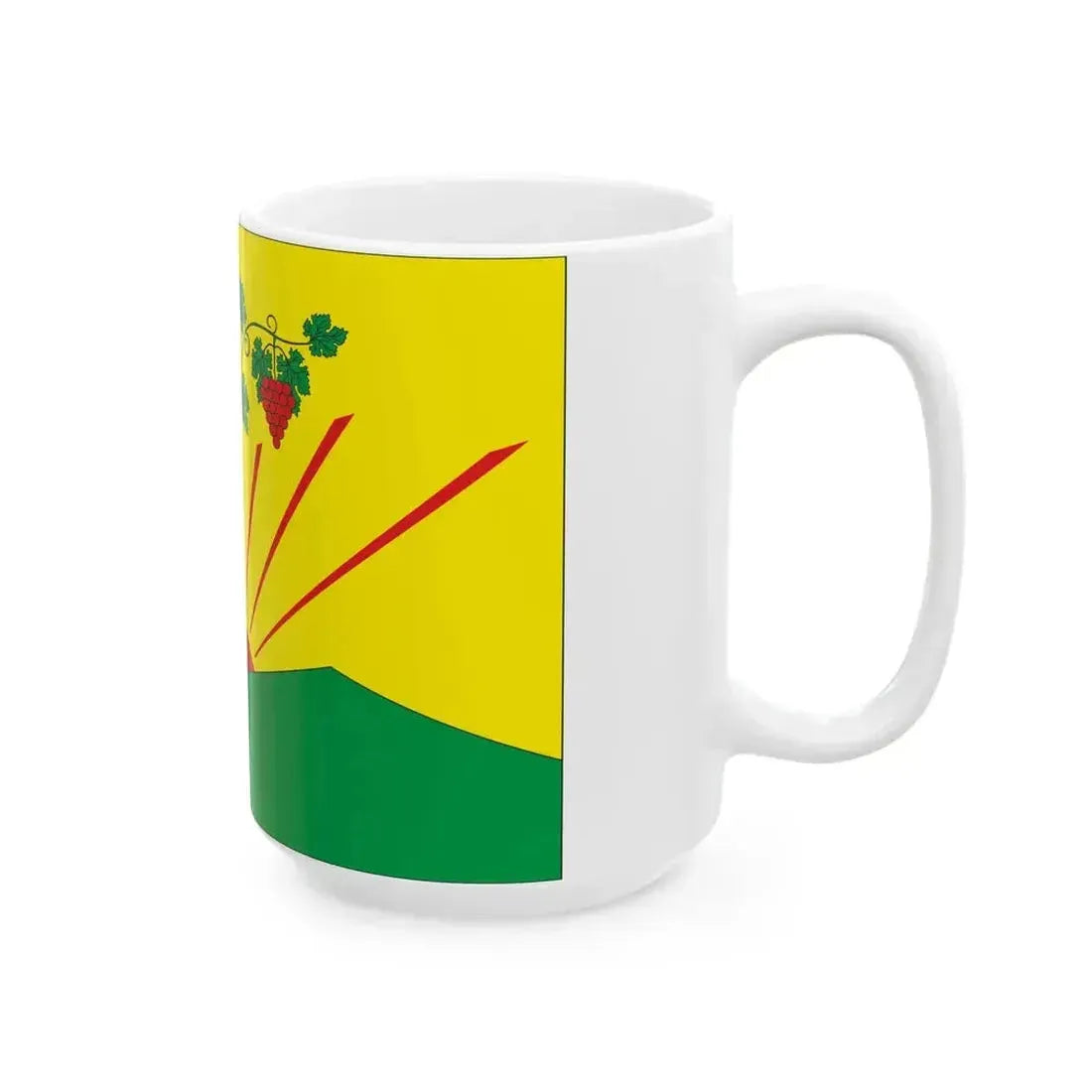 FLA Soniachna Dolyna Sudatska Crimea (Russia) White Coffee Mug - Go Mug Yourself