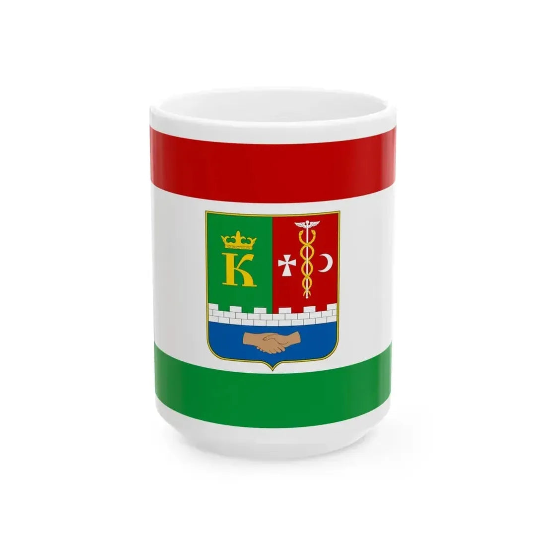 FLA Staryi Krym Krym Ukraine (Russia) White Coffee Mug 15oz - Go Mug Yourself