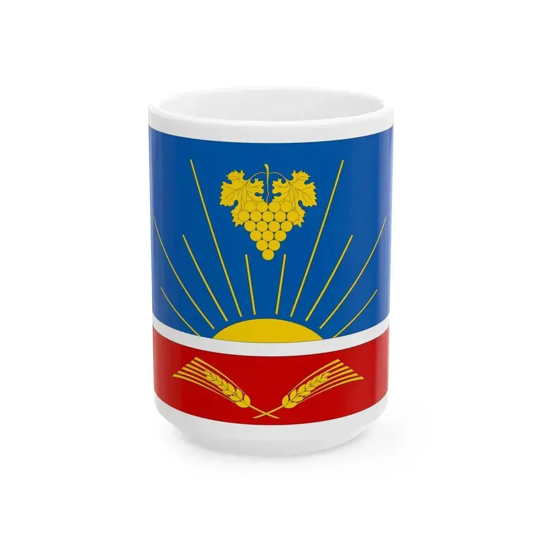 FLA Vladyslavivka Kirovskyi Krym (Russia) White Coffee Mug 15oz - Go Mug Yourself