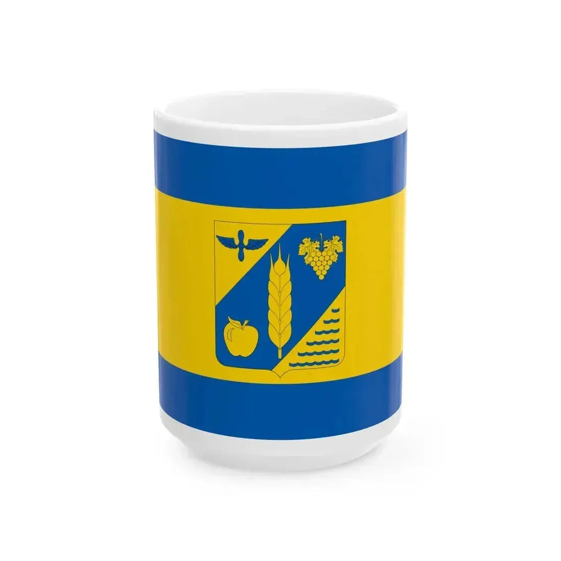 FLA Yarke Pole Kirovsky Krym (Russia) White Coffee Mug 15oz - Go Mug Yourself