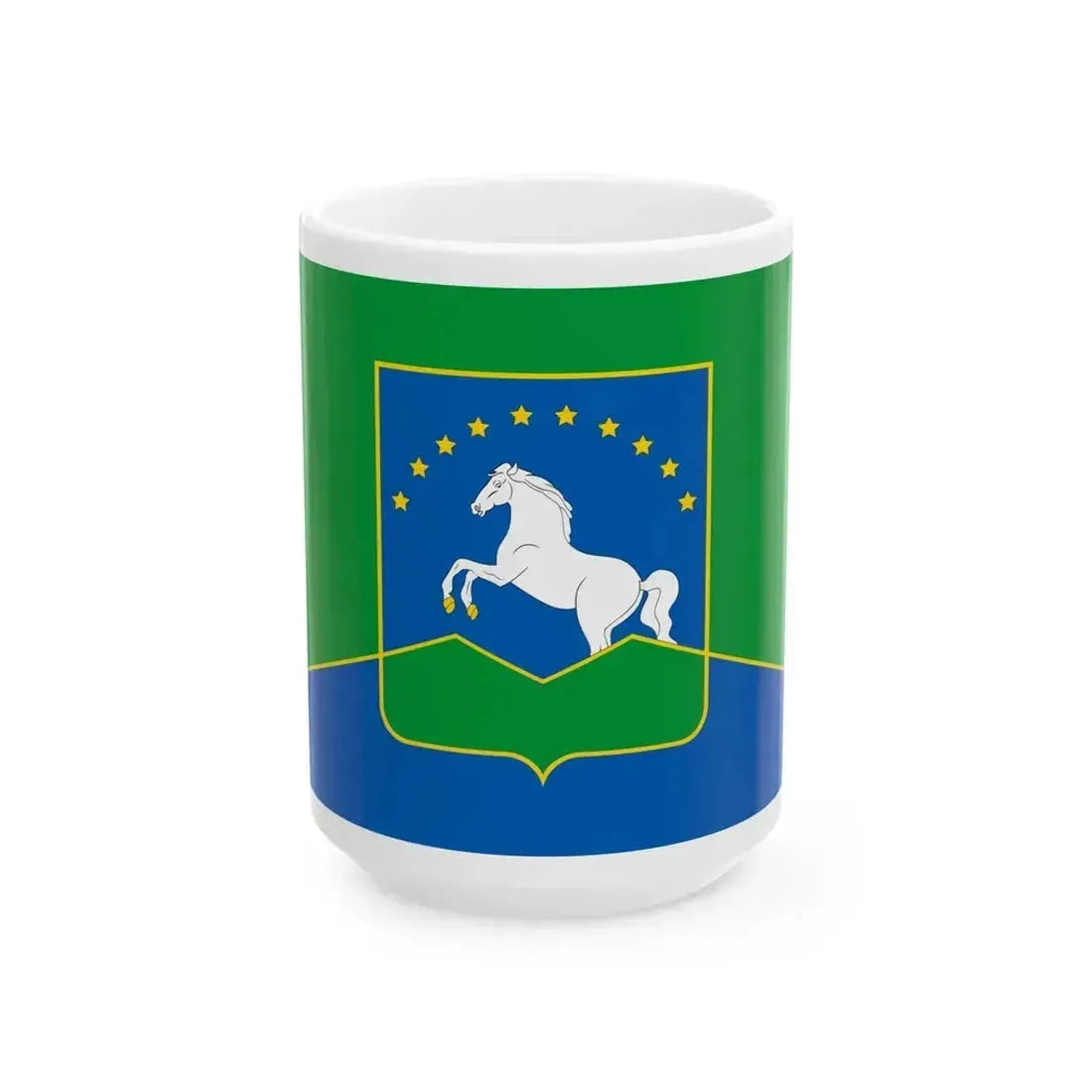 FLA Zelenohirske Bilohirskyi Crimea (Russia) White Coffee Mug 15oz - Go Mug Yourself