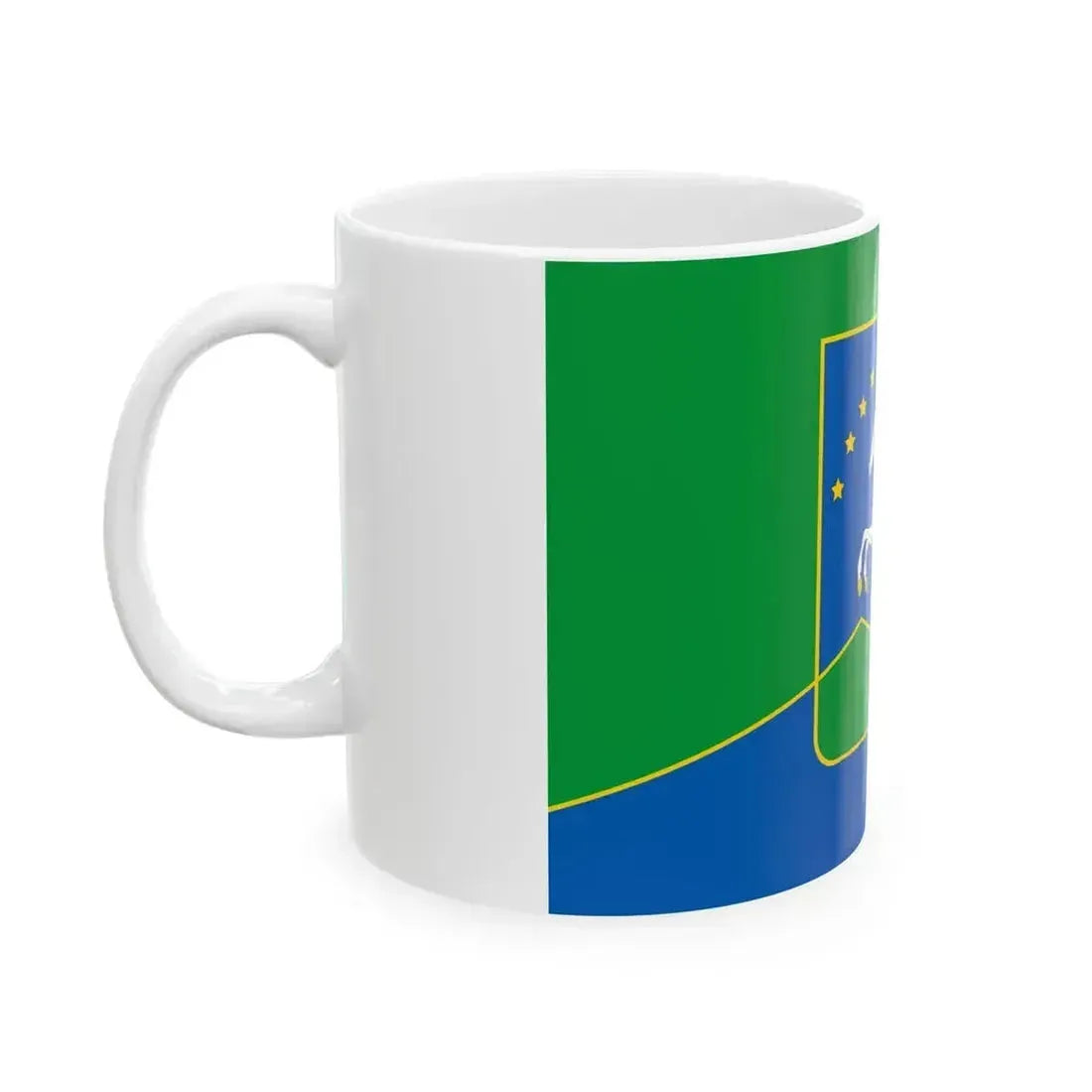 FLA Zelenohirske Bilohirskyi Crimea (Russia) White Coffee Mug - Go Mug Yourself