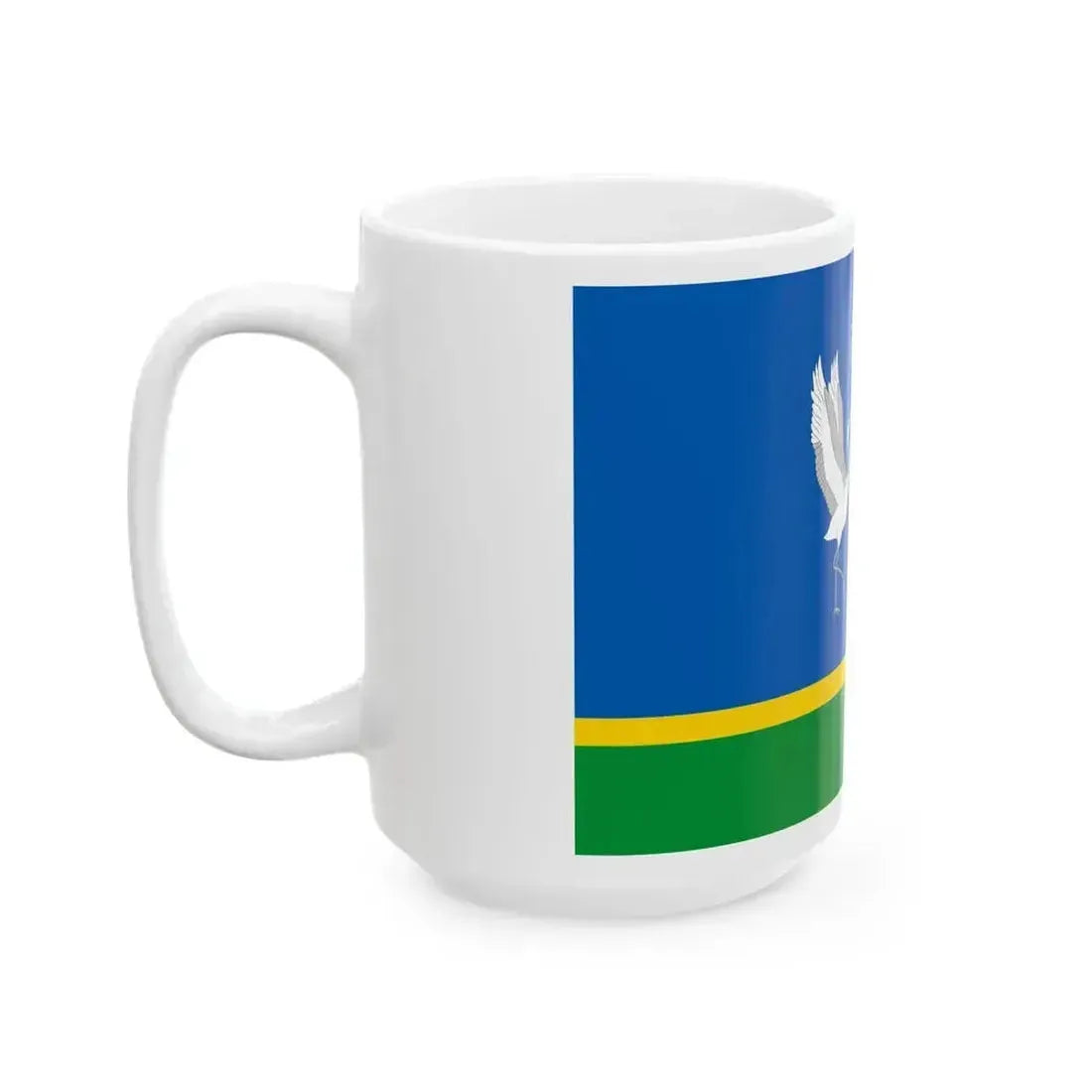 FLA Zhuravky Kirovskyi Krym (Russia) White Coffee Mug - Go Mug Yourself
