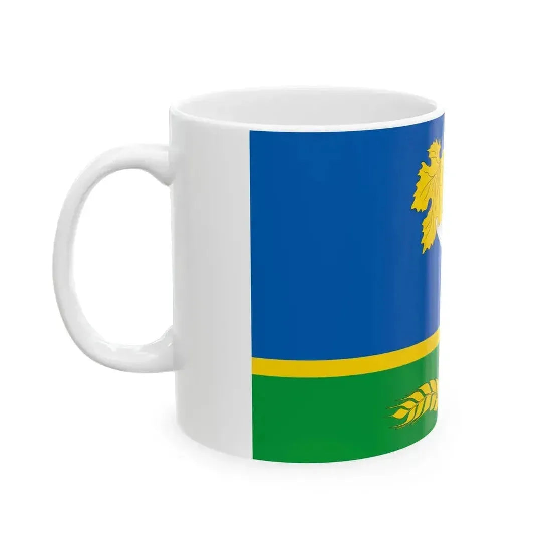 FLA Zolote Pole Kirovskyi Krym (Russia) White Coffee Mug - Go Mug Yourself