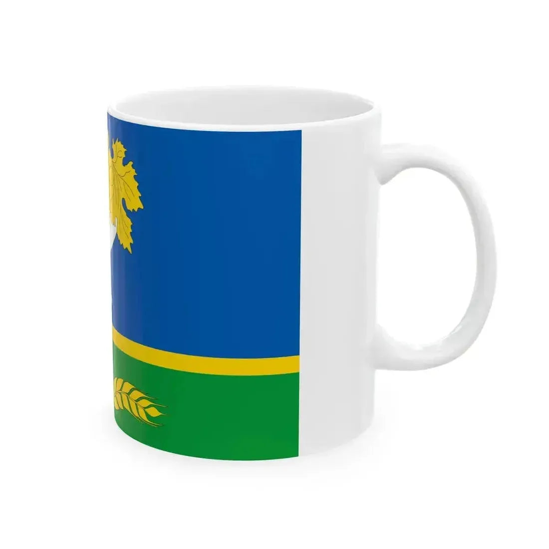 FLA Zolote Pole Kirovskyi Krym (Russia) White Coffee Mug - Go Mug Yourself
