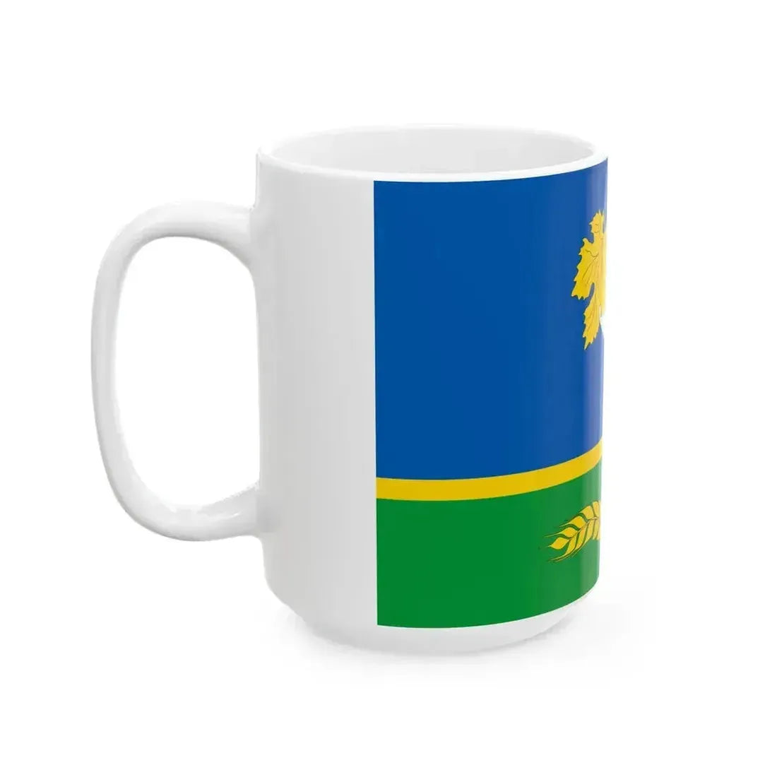 FLA Zolote Pole Kirovskyi Krym (Russia) White Coffee Mug - Go Mug Yourself