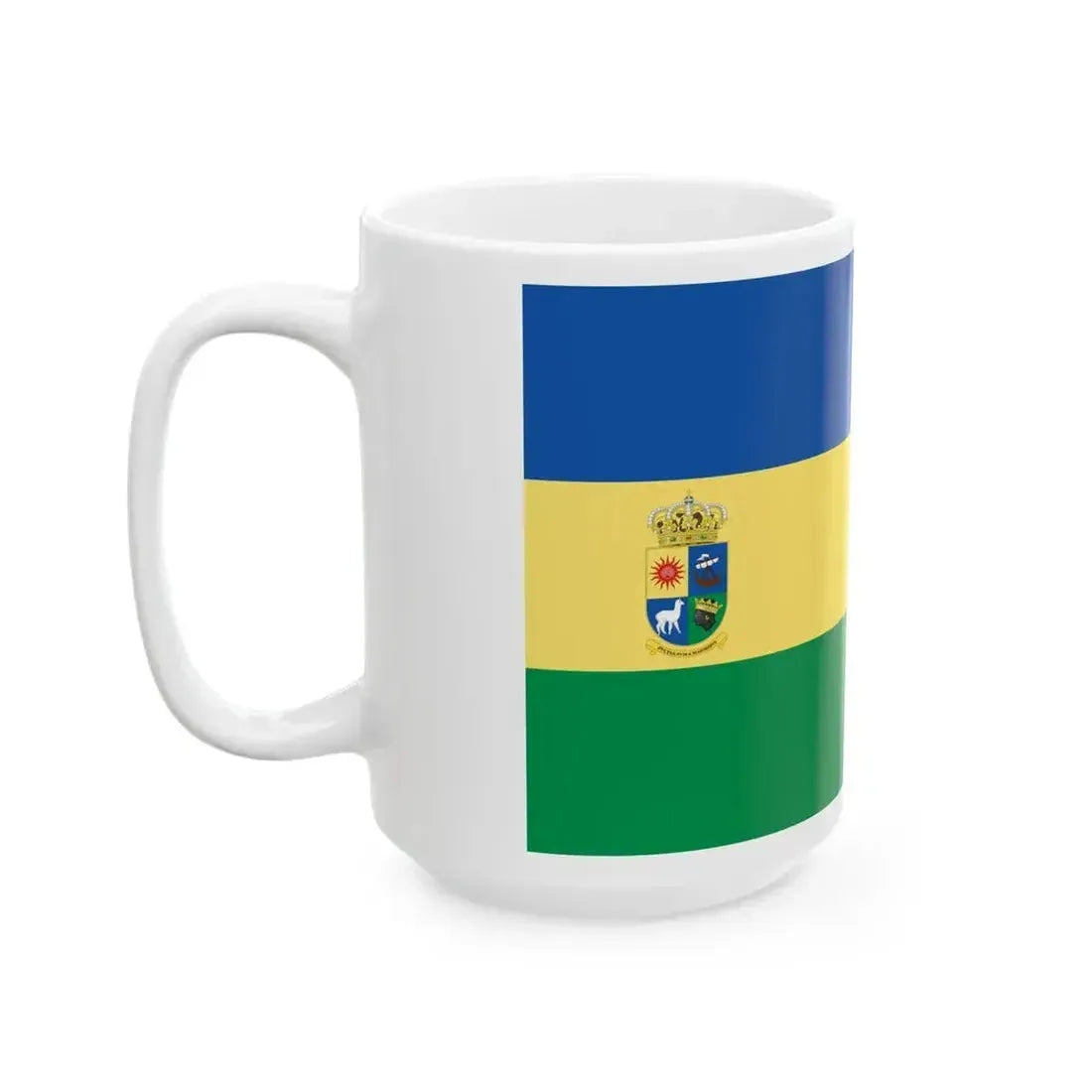 Flag Afrobolivian (Bolivia) White Coffee Mug - Go Mug Yourself