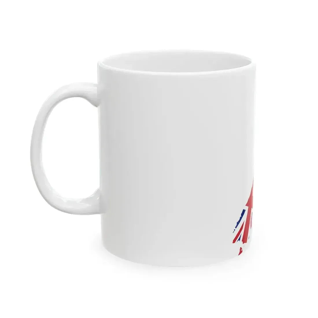 Flag and map of New Zealand (New Zealand) White Coffee Mug - Go Mug Yourself