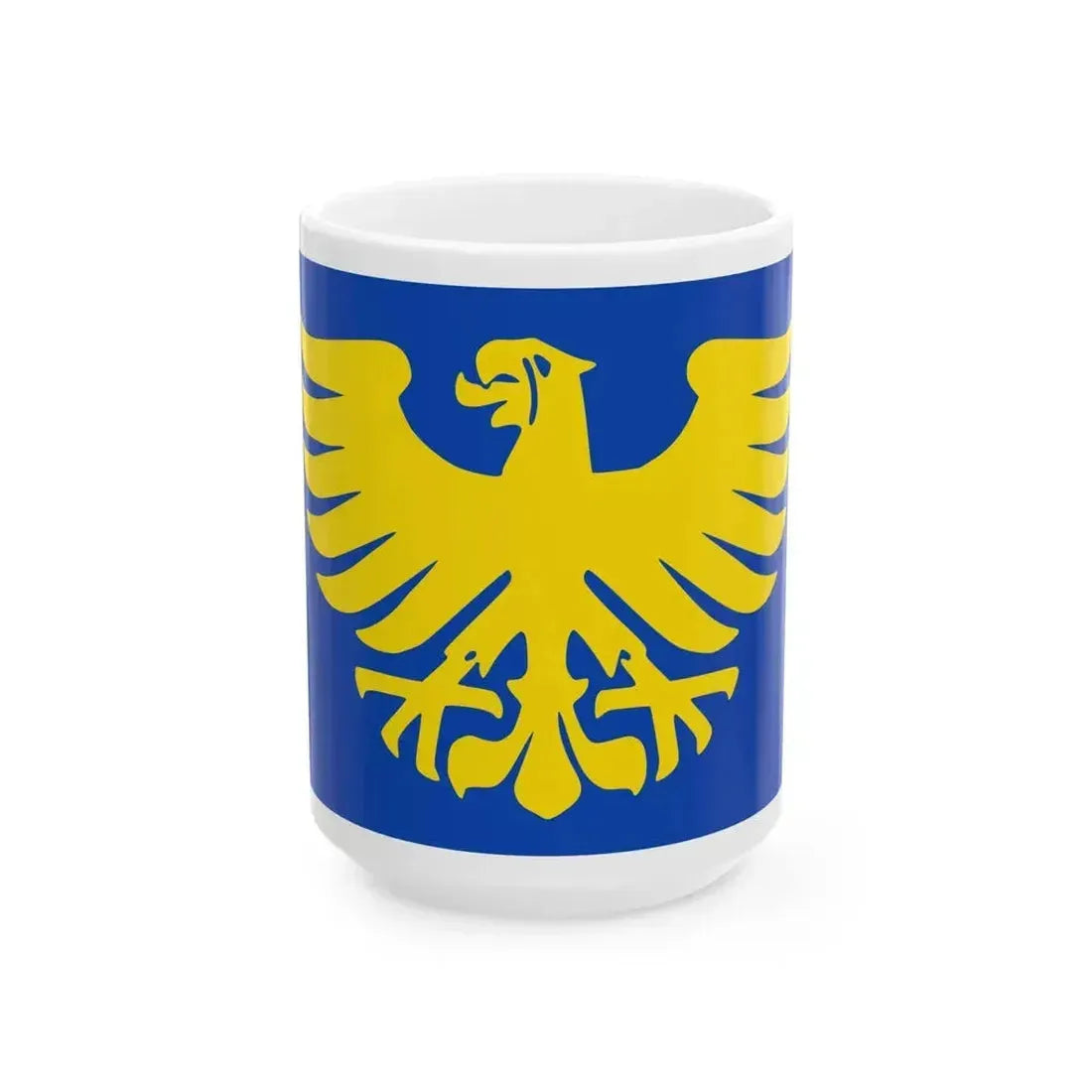 Flag Arendonk (Belgium) White Coffee Mug 15oz - Go Mug Yourself