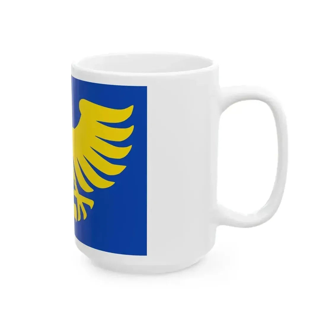 Flag Arendonk (Belgium) White Coffee Mug - Go Mug Yourself