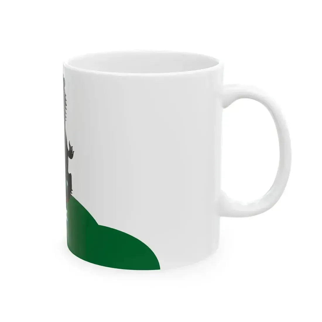 Flag Bugry Leningrad oblast (Russia) White Coffee Mug - Go Mug Yourself