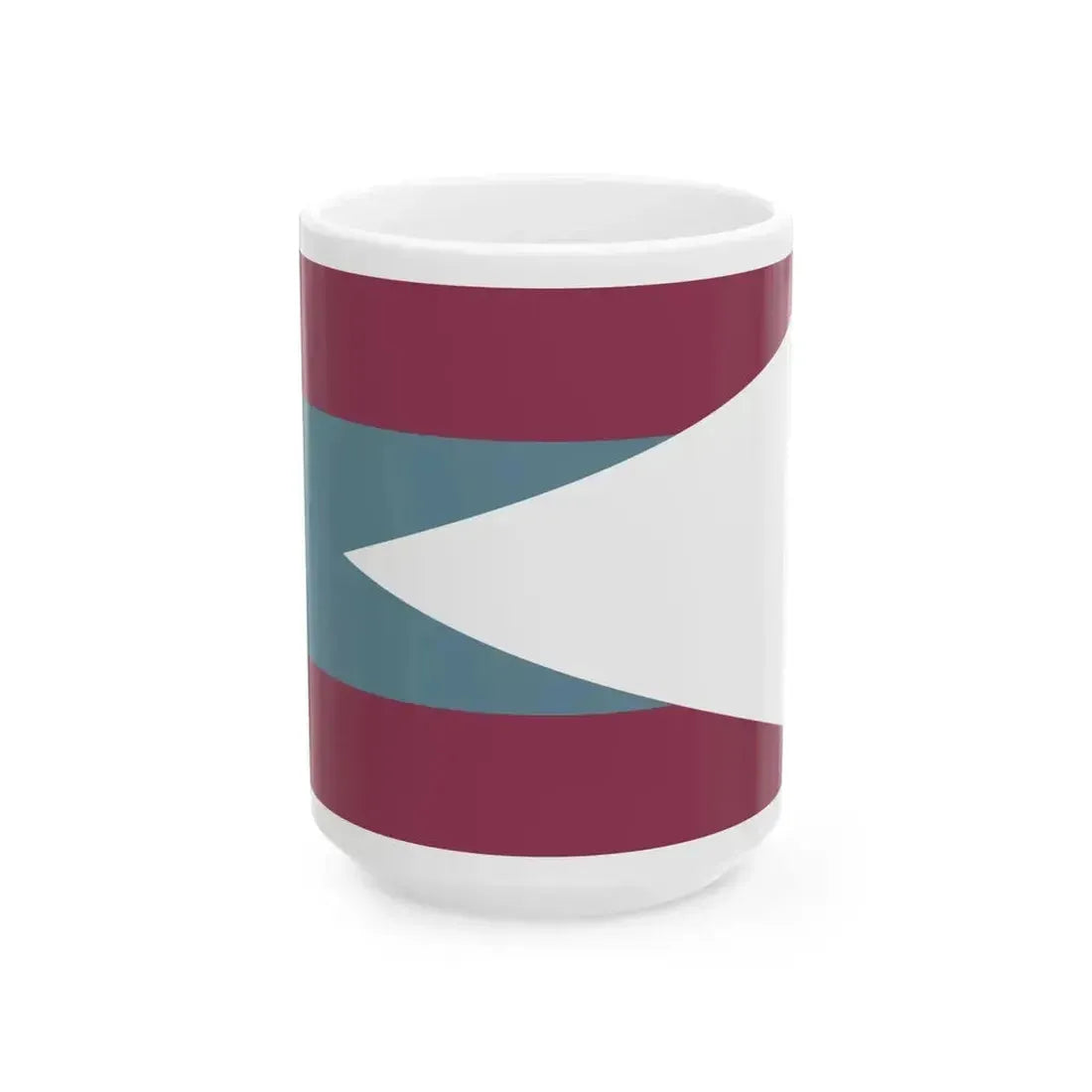 Flag carried during a Ternatean king ceremony de Bry 1601 (Indonesia) White Coffee Mug 15oz - Go Mug Yourself