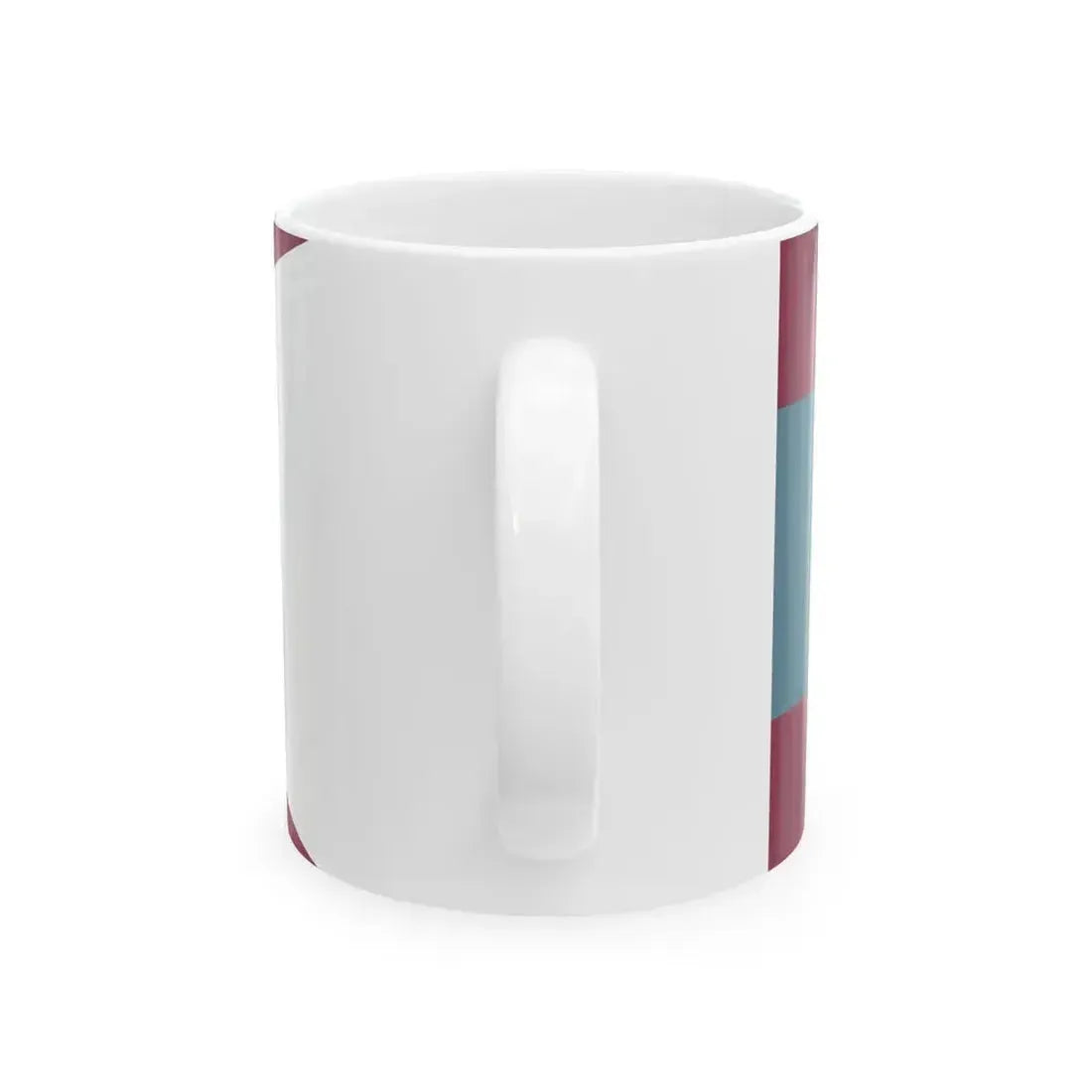 Flag carried during a Ternatean king ceremony de Bry 1601 (Indonesia) White Coffee Mug - Go Mug Yourself