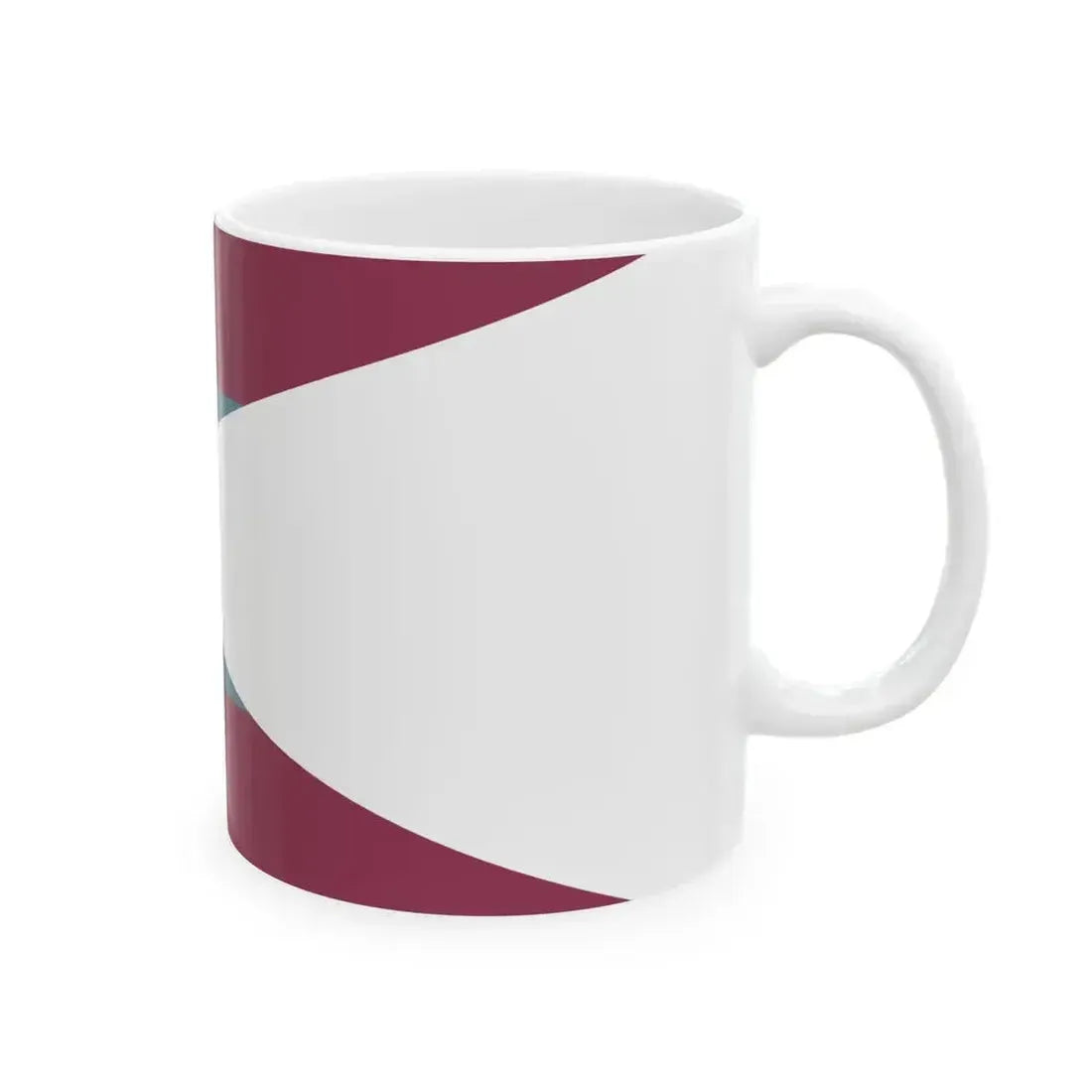 Flag carried during a Ternatean king ceremony de Bry 1601 (Indonesia) White Coffee Mug - Go Mug Yourself