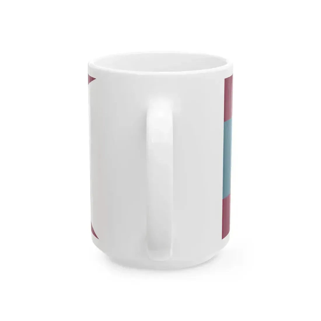 Flag carried during a Ternatean king ceremony de Bry 1601 (Indonesia) White Coffee Mug - Go Mug Yourself