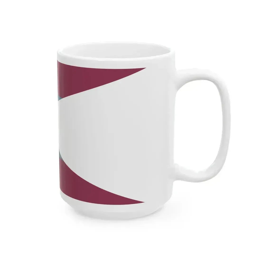 Flag carried during a Ternatean king ceremony de Bry 1601 (Indonesia) White Coffee Mug - Go Mug Yourself