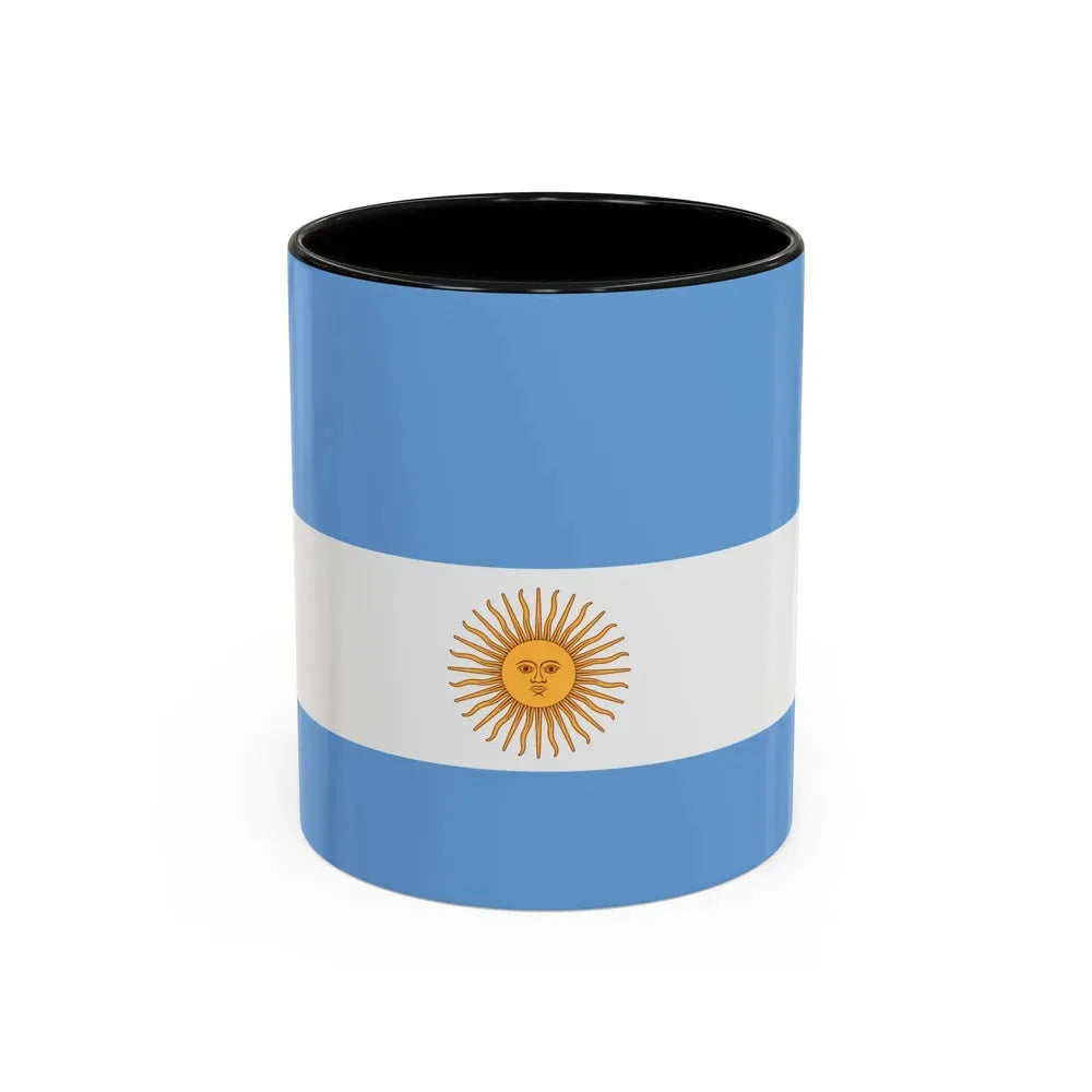 Flag de Marina Argentina 1818 - Accent Coffee Mug 11oz Black - Go Mug Yourself
