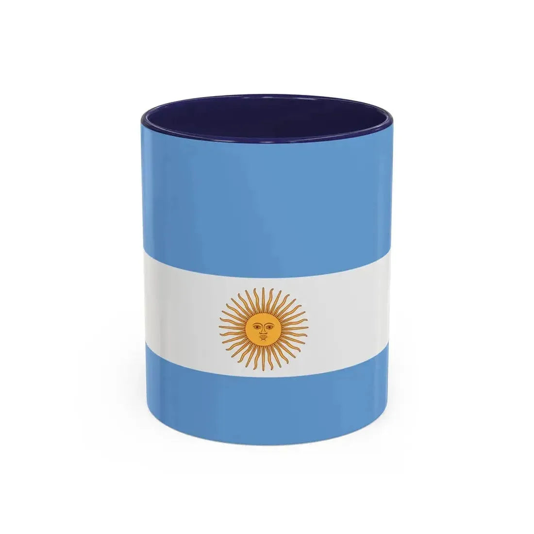 Flag de Marina Argentina 1818 - Accent Coffee Mug 11oz Navy - Go Mug Yourself