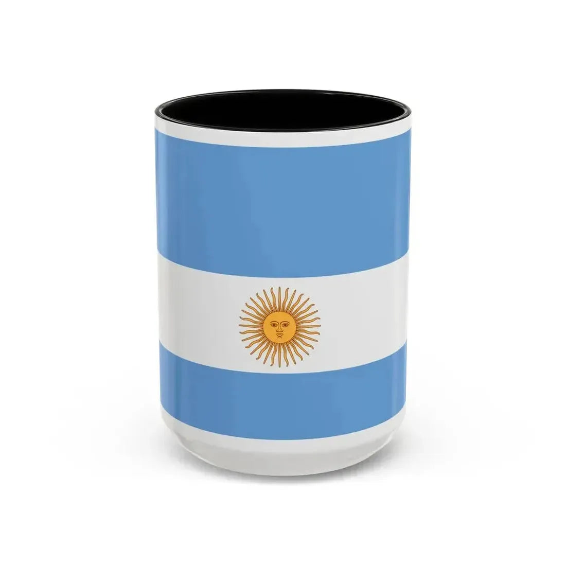 Flag de Marina Argentina 1818 - Accent Coffee Mug 15oz Black - Go Mug Yourself