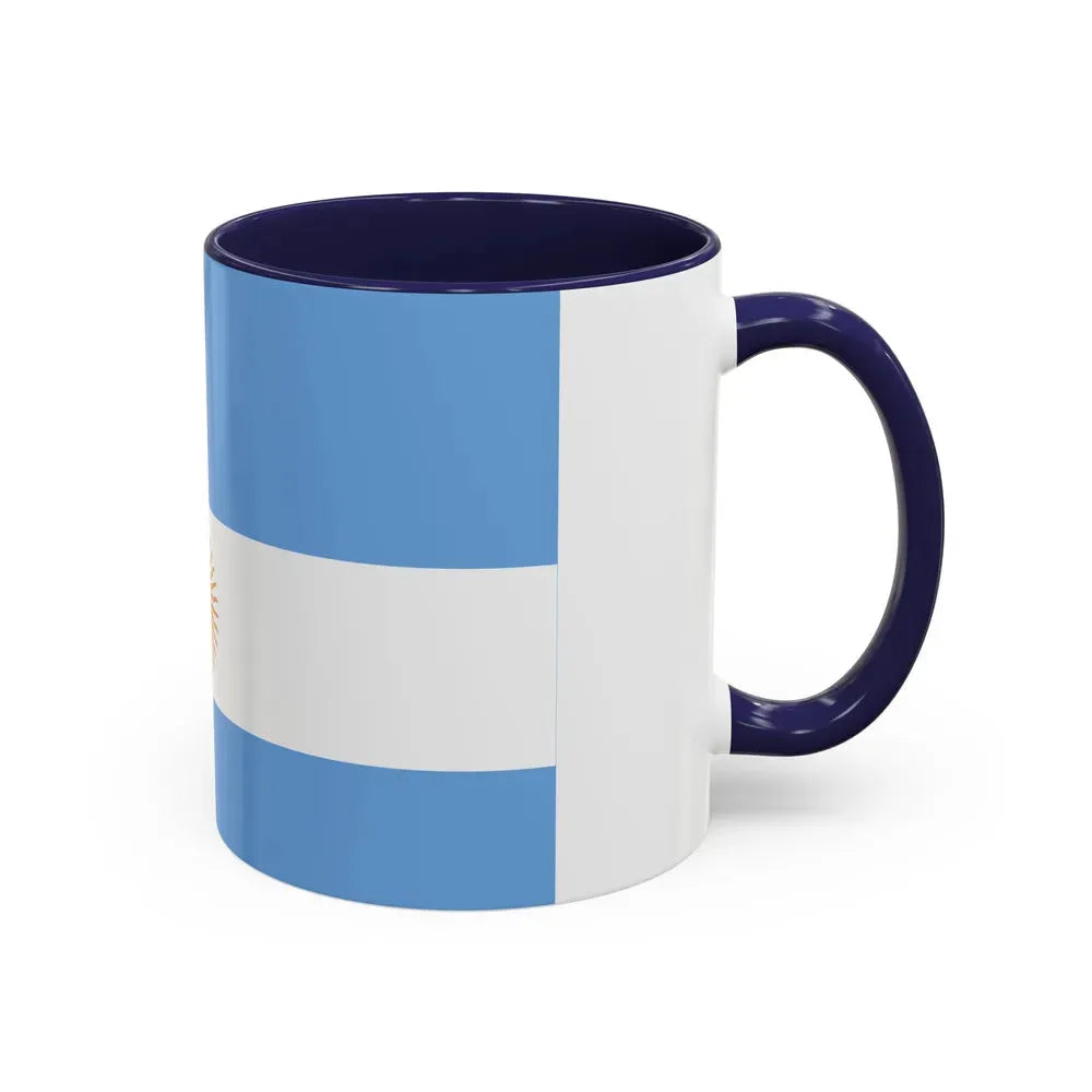 Flag de Marina Argentina 1818 - Accent Coffee Mug - Go Mug Yourself
