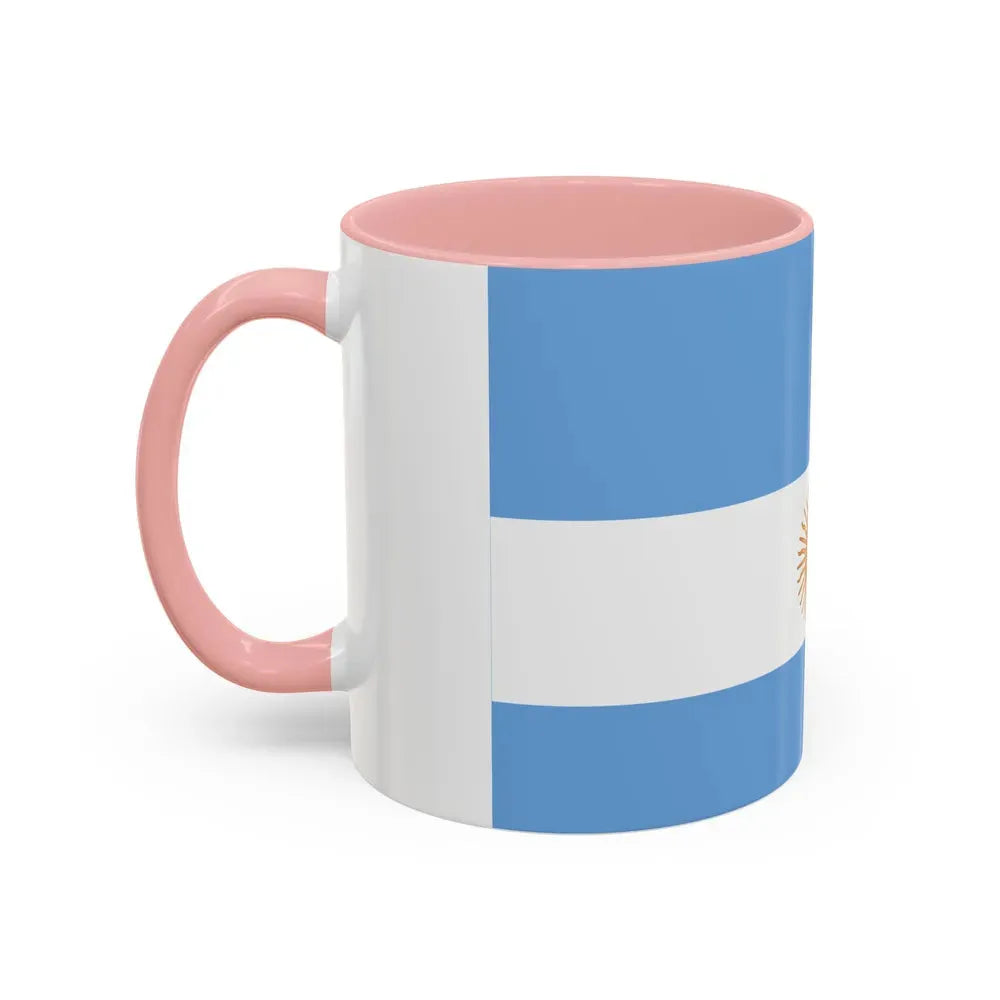 Flag de Marina Argentina 1818 - Accent Coffee Mug - Go Mug Yourself