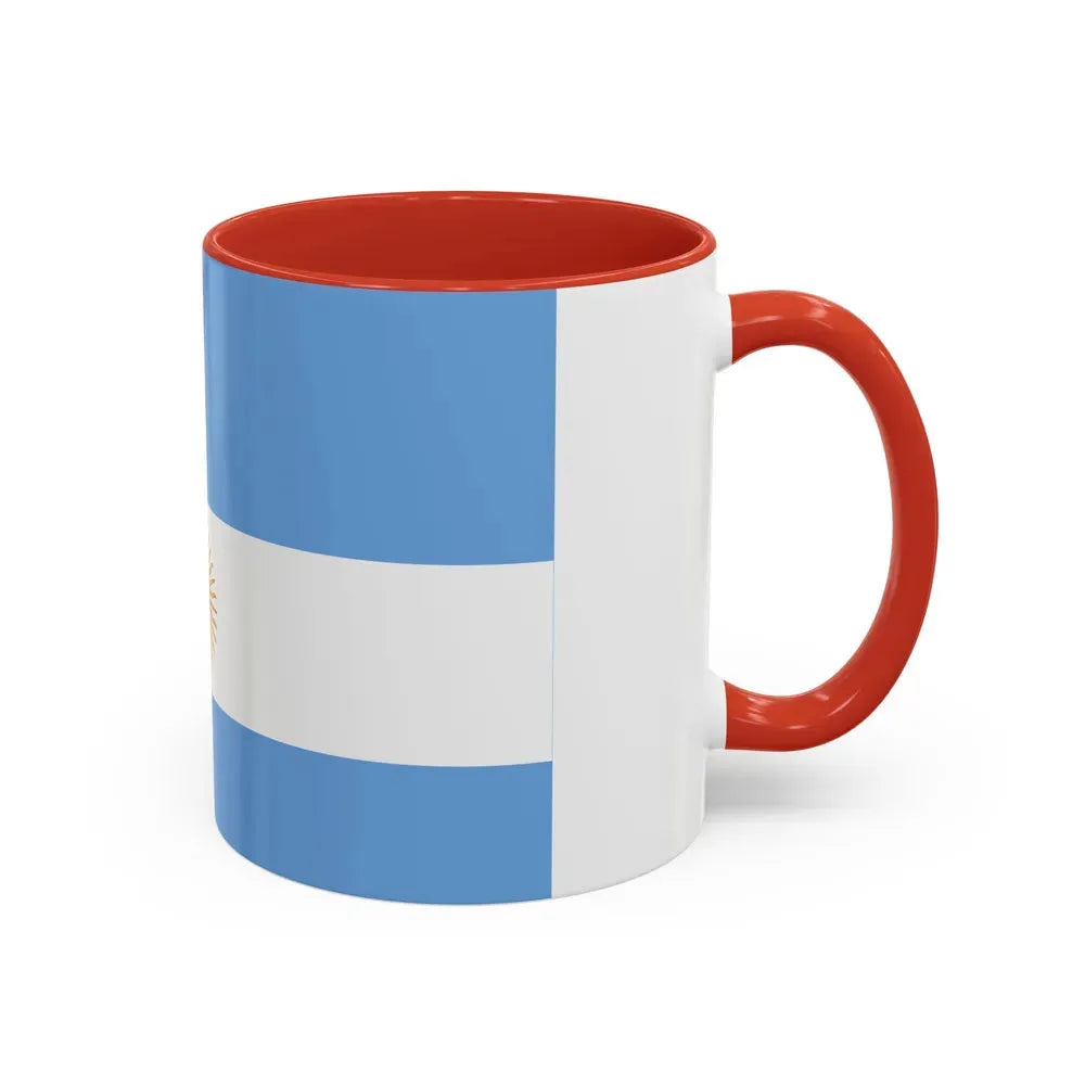 Flag de Marina Argentina 1818 - Accent Coffee Mug - Go Mug Yourself