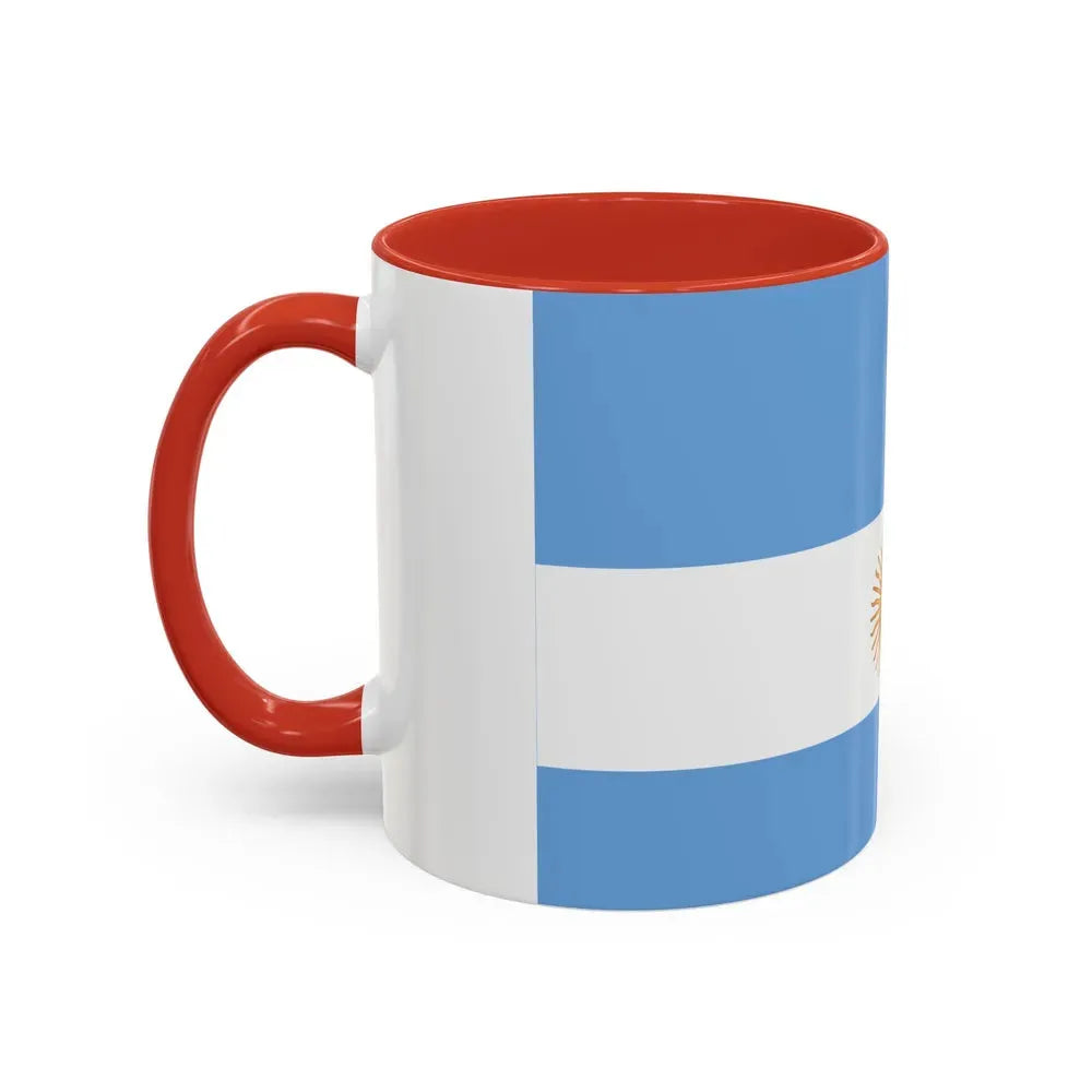Flag de Marina Argentina 1818 - Accent Coffee Mug - Go Mug Yourself