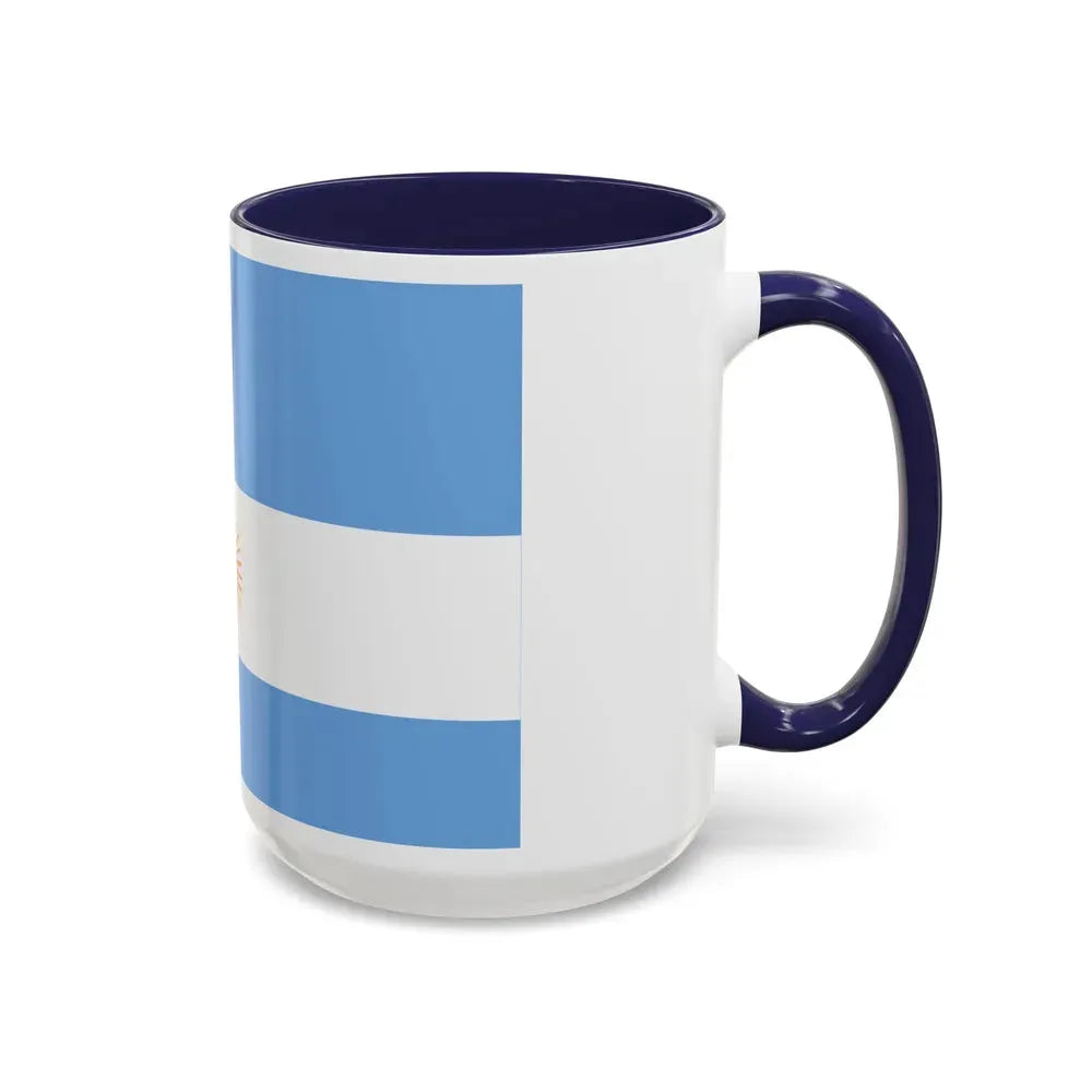 Flag de Marina Argentina 1818 - Accent Coffee Mug - Go Mug Yourself