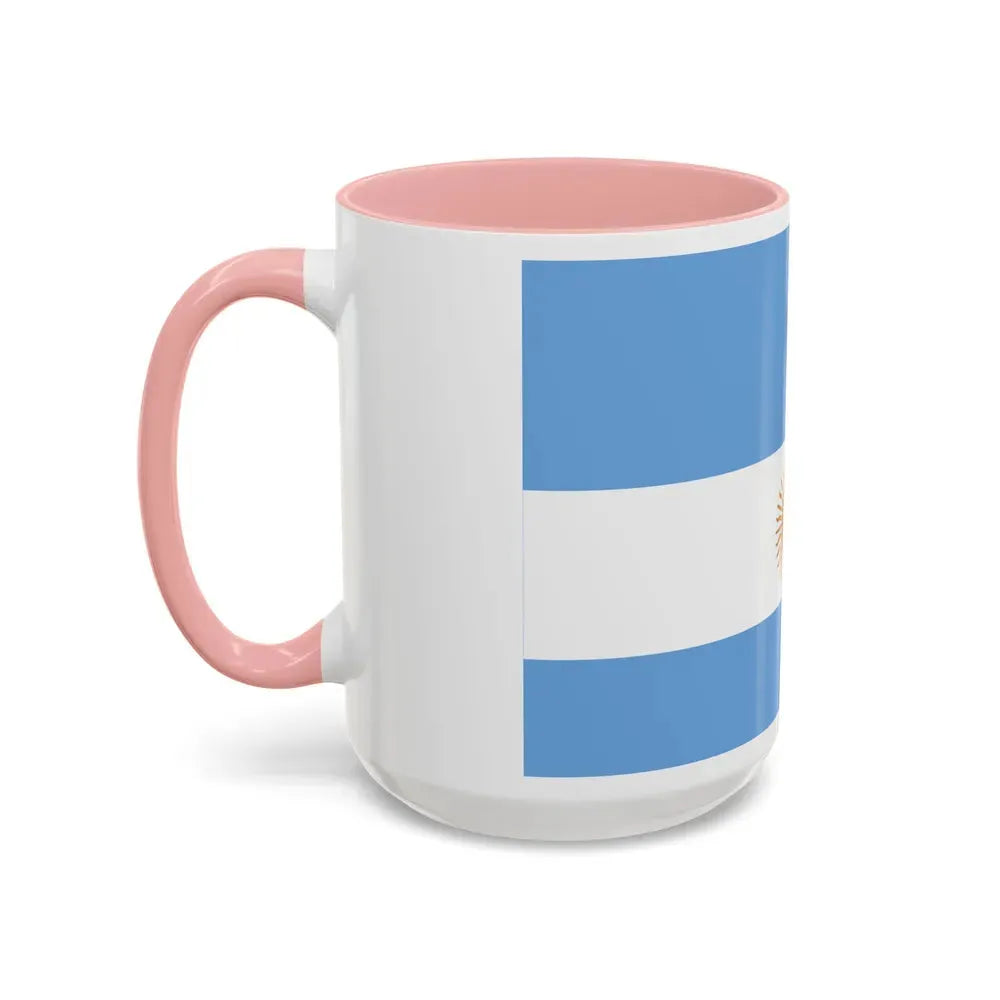 Flag de Marina Argentina 1818 - Accent Coffee Mug - Go Mug Yourself