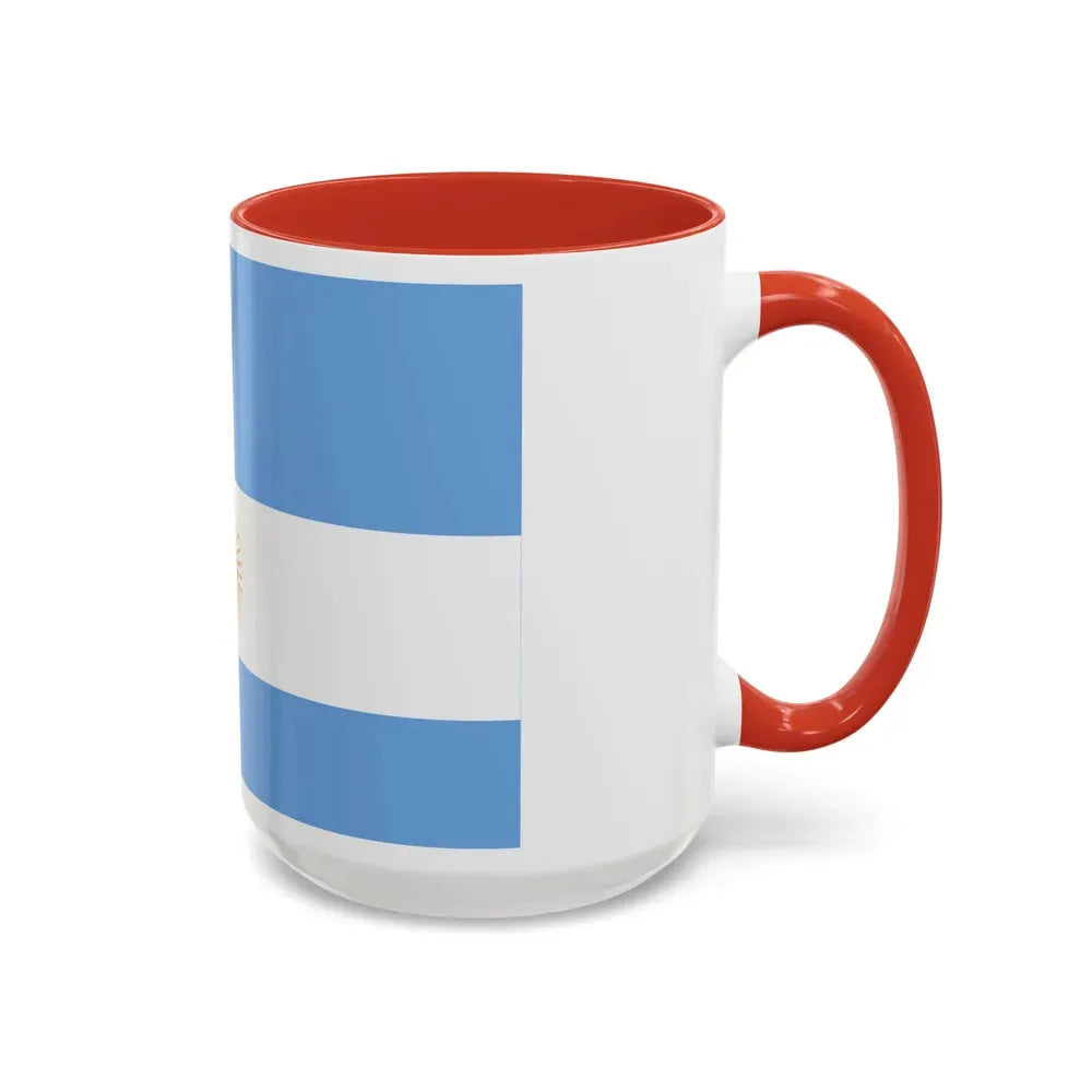 Flag de Marina Argentina 1818 - Accent Coffee Mug - Go Mug Yourself