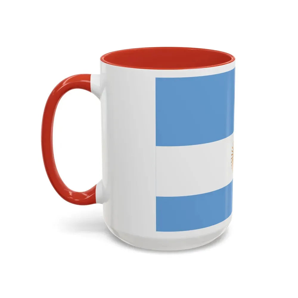 Flag de Marina Argentina 1818 - Accent Coffee Mug - Go Mug Yourself