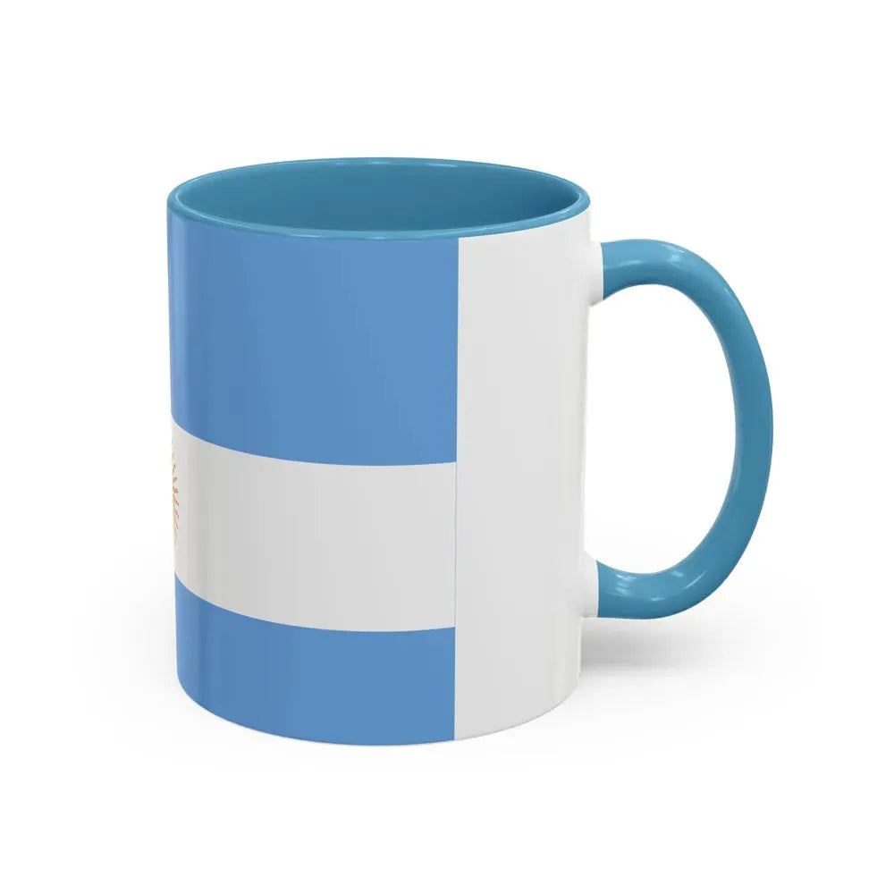 Flag de Marina Argentina 1818 - Accent Coffee Mug - Go Mug Yourself