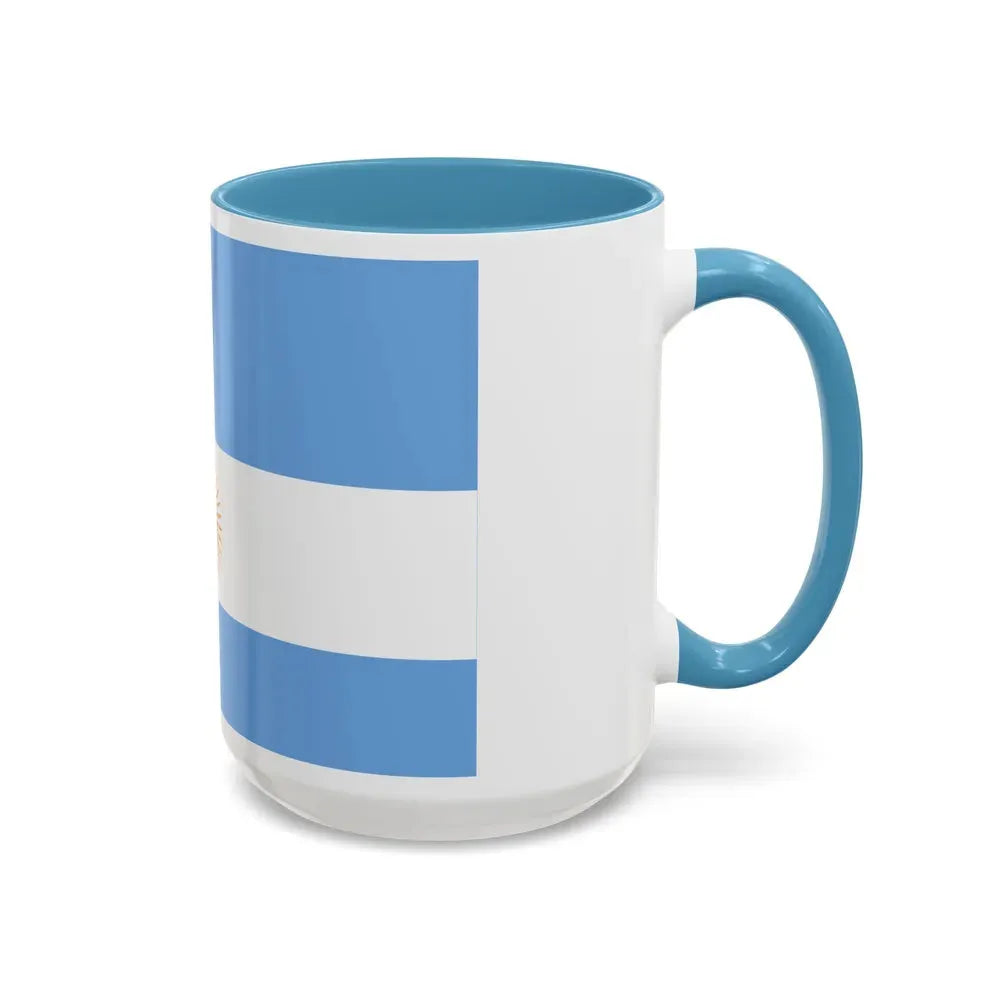 Flag de Marina Argentina 1818 - Accent Coffee Mug - Go Mug Yourself
