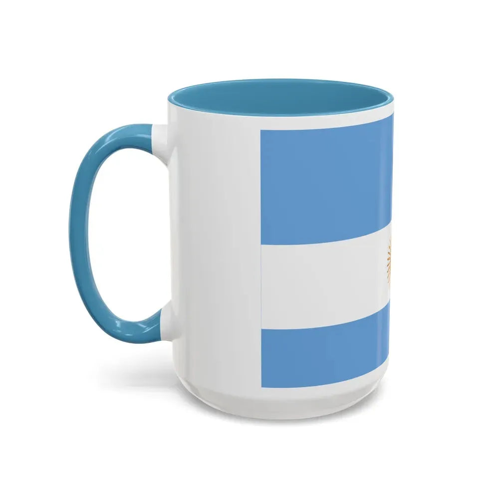 Flag de Marina Argentina 1818 - Accent Coffee Mug - Go Mug Yourself