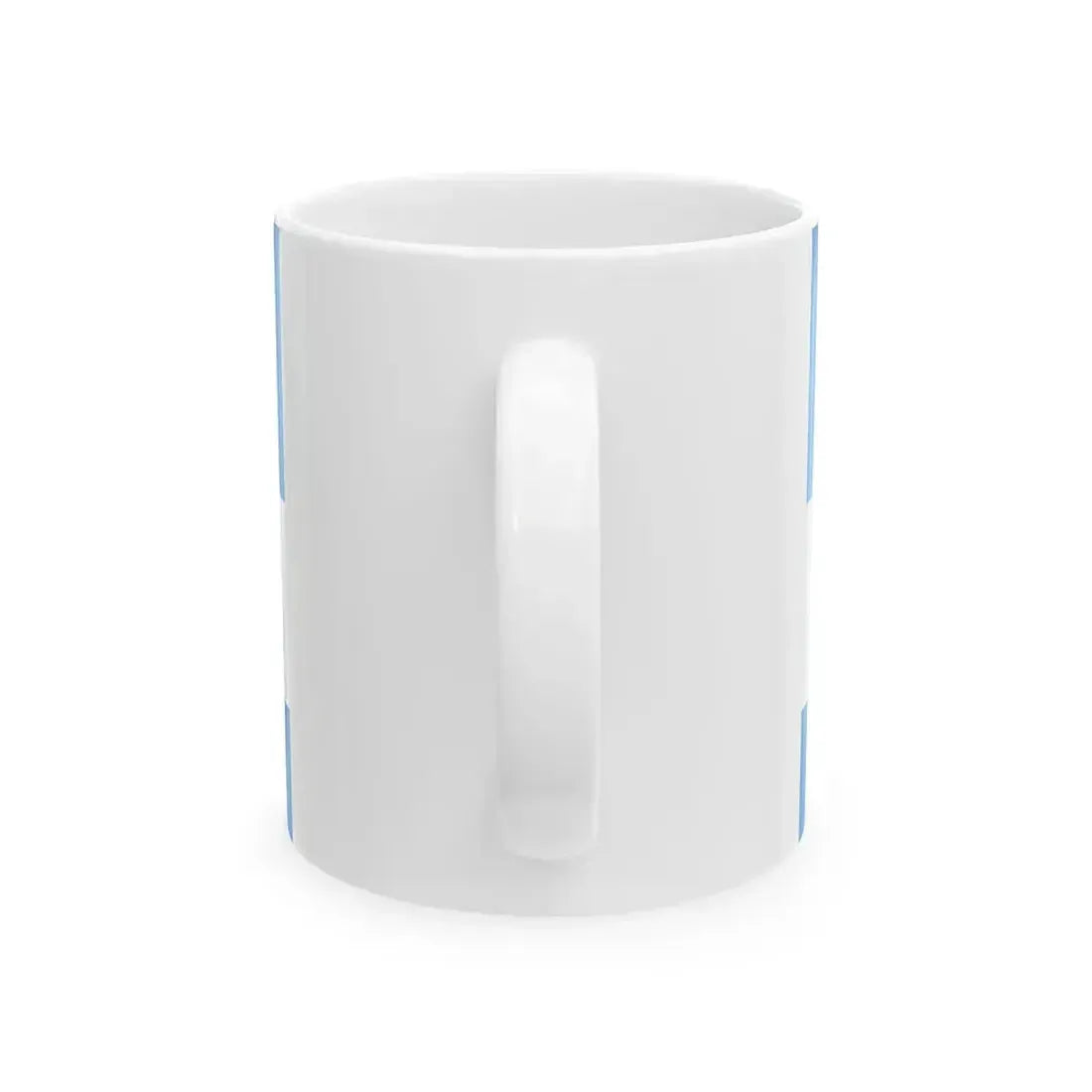 Flag de Marina Argentina 1818 (Argentina) White Coffee Mug - Go Mug Yourself
