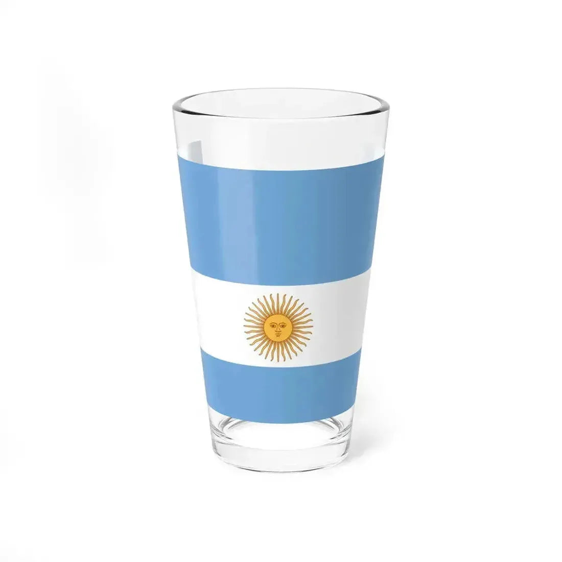 Flag de Marina Argentina 1818 - Pint Glass 16oz 16oz - Go Mug Yourself