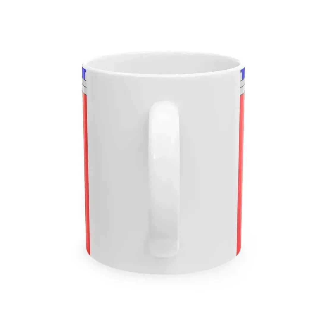 Flag Dubrovka Leningrad oblast (Russia) White Coffee Mug - Go Mug Yourself