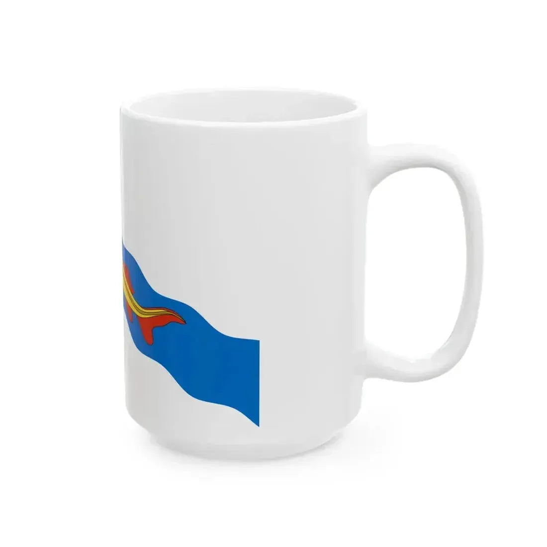 Flag Eisk (Russia) White Coffee Mug - Go Mug Yourself