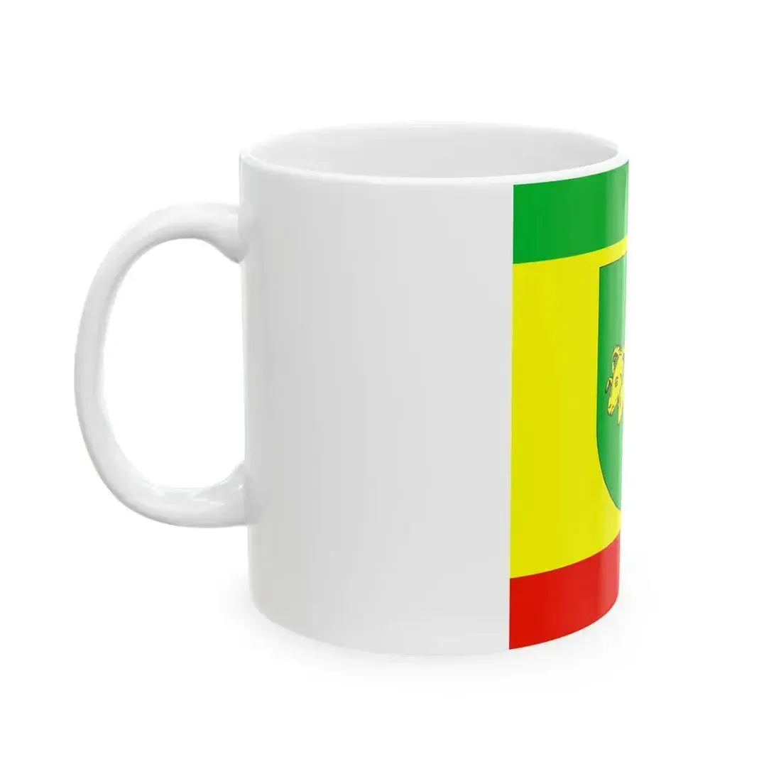 Flag Eupatoria (Russia) White Coffee Mug - Go Mug Yourself