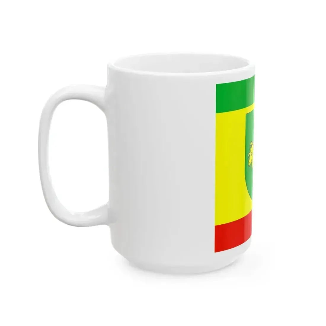 Flag Eupatoria (Russia) White Coffee Mug - Go Mug Yourself