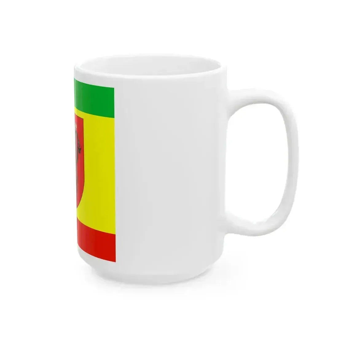 Flag Eupatoria (Russia) White Coffee Mug - Go Mug Yourself