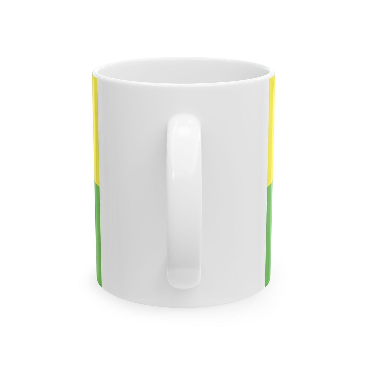 FLAG-Fejer-megye (Hungary) White Coffee Mug-Go Mug Yourself
